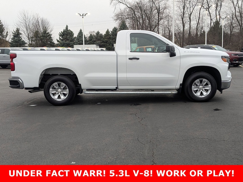 Used 2024 Chevrolet Silverado 1500 2WD Reg Cab 140 Work Truck Regular Cab Pickup