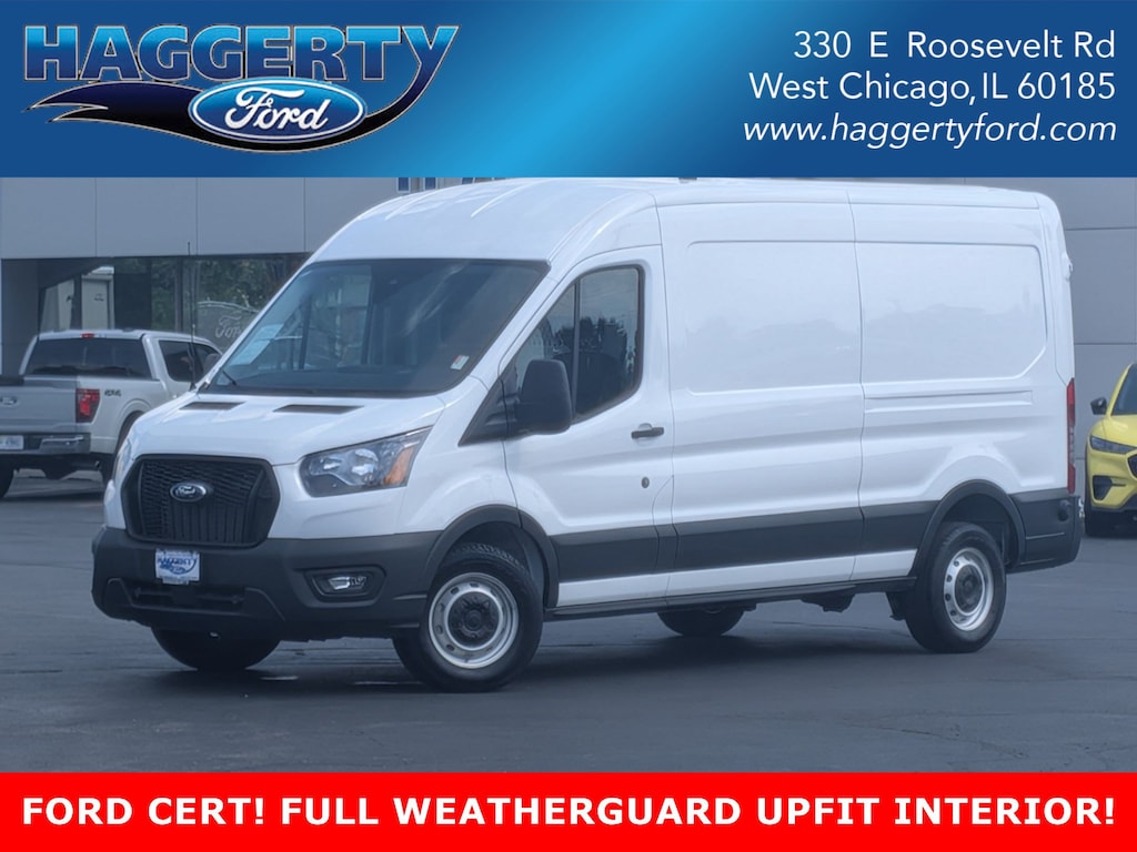 Certified 2024 Ford Transit T-250 148 Med Rf 9070 GVWR RWD Full-size Cargo Van