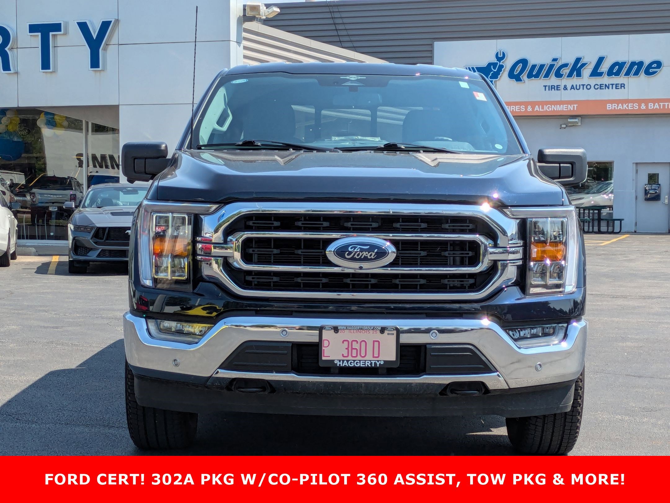 Certified 2023 Ford F-150 XLT with VIN 1FTEW1EP9PKE75578 for sale in West Chicago, IL