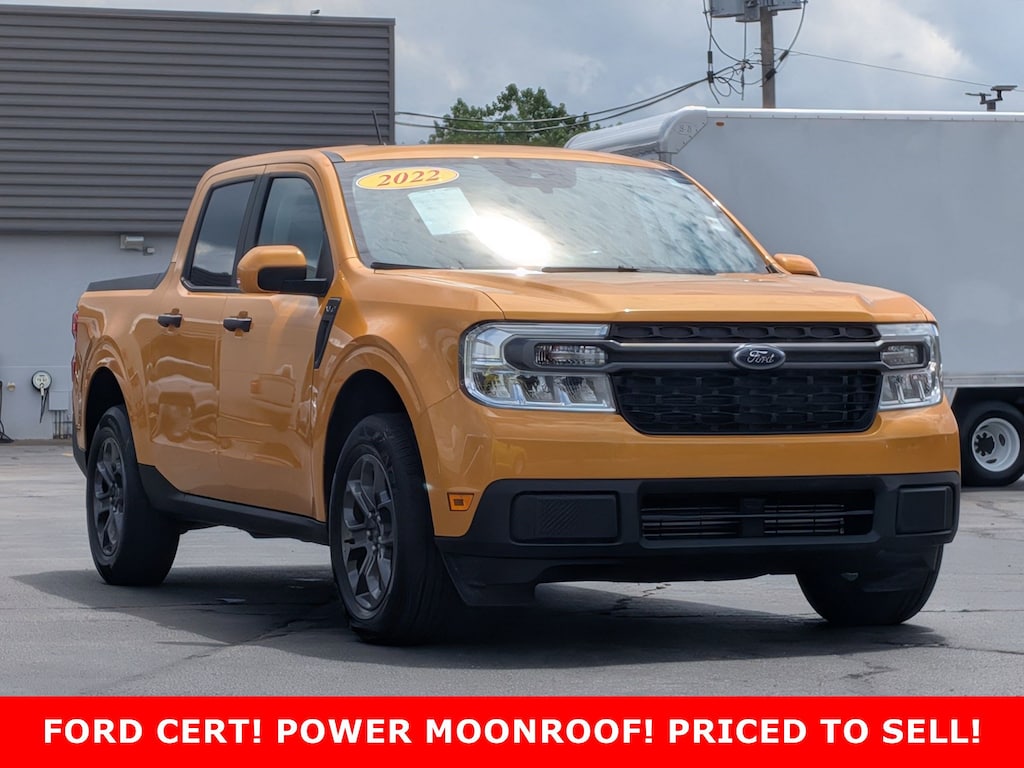 Certified 2022 Ford Maverick XLT AWD SuperCrew Crew Cab Pickup