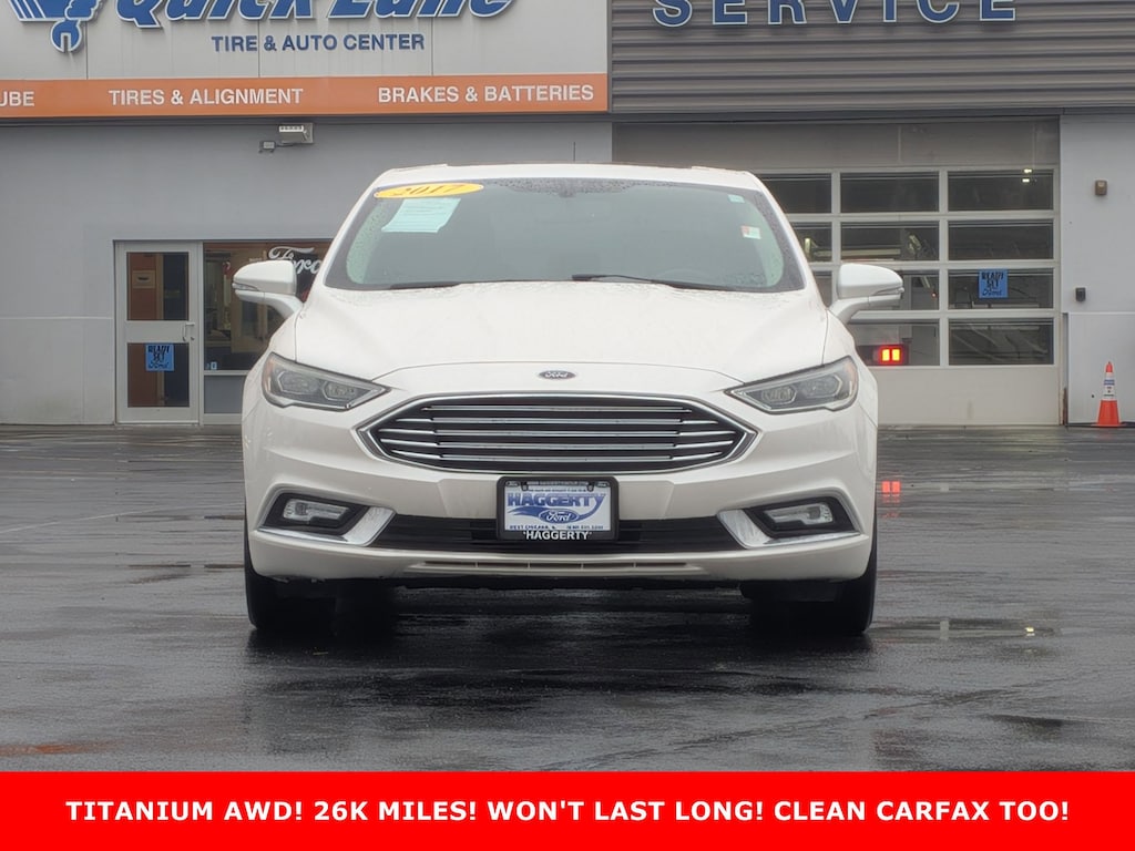 Used 2017 Ford Fusion Titanium AWD Sedan