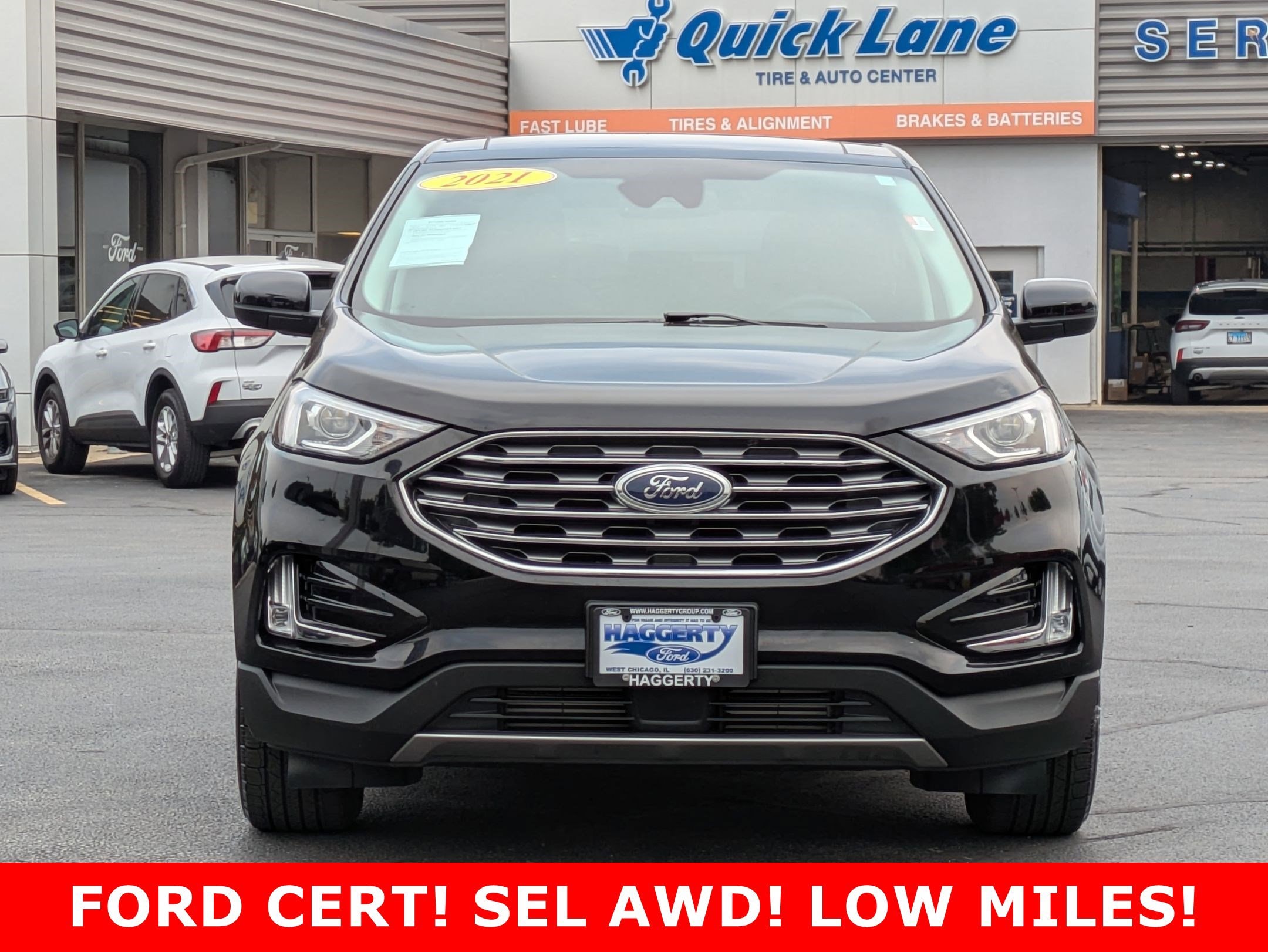 Certified 2021 Ford Edge SEL with VIN 2FMPK4J96MBA53086 for sale in West Chicago, IL
