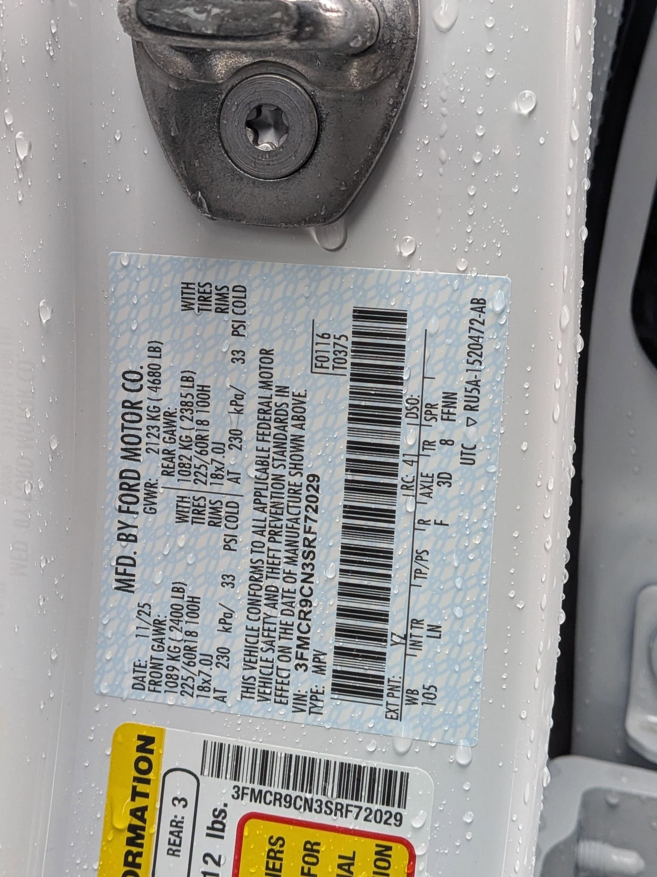 2025 FORD BRONCO SPORT - Image 29