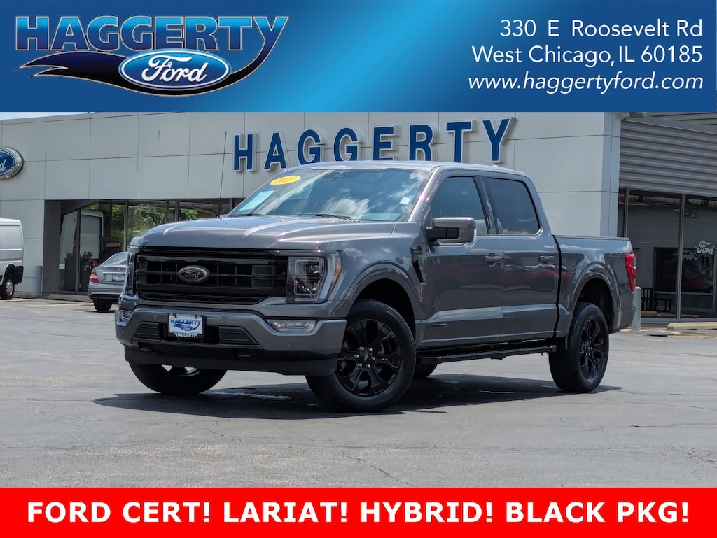 Certified 2023 Ford F-150 LARIAT 4WD SuperCrew 5.5 Box Crew Cab Pickup
