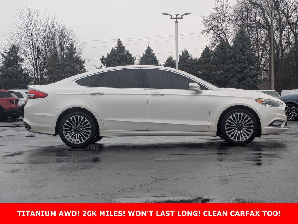 Used 2017 Ford Fusion Titanium AWD Sedan