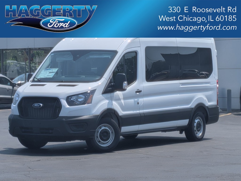 New 2025 Ford Transit Passenger Wagon T-350 148 Med Roof XL RWD T-350 148 Med Roof XL RWD