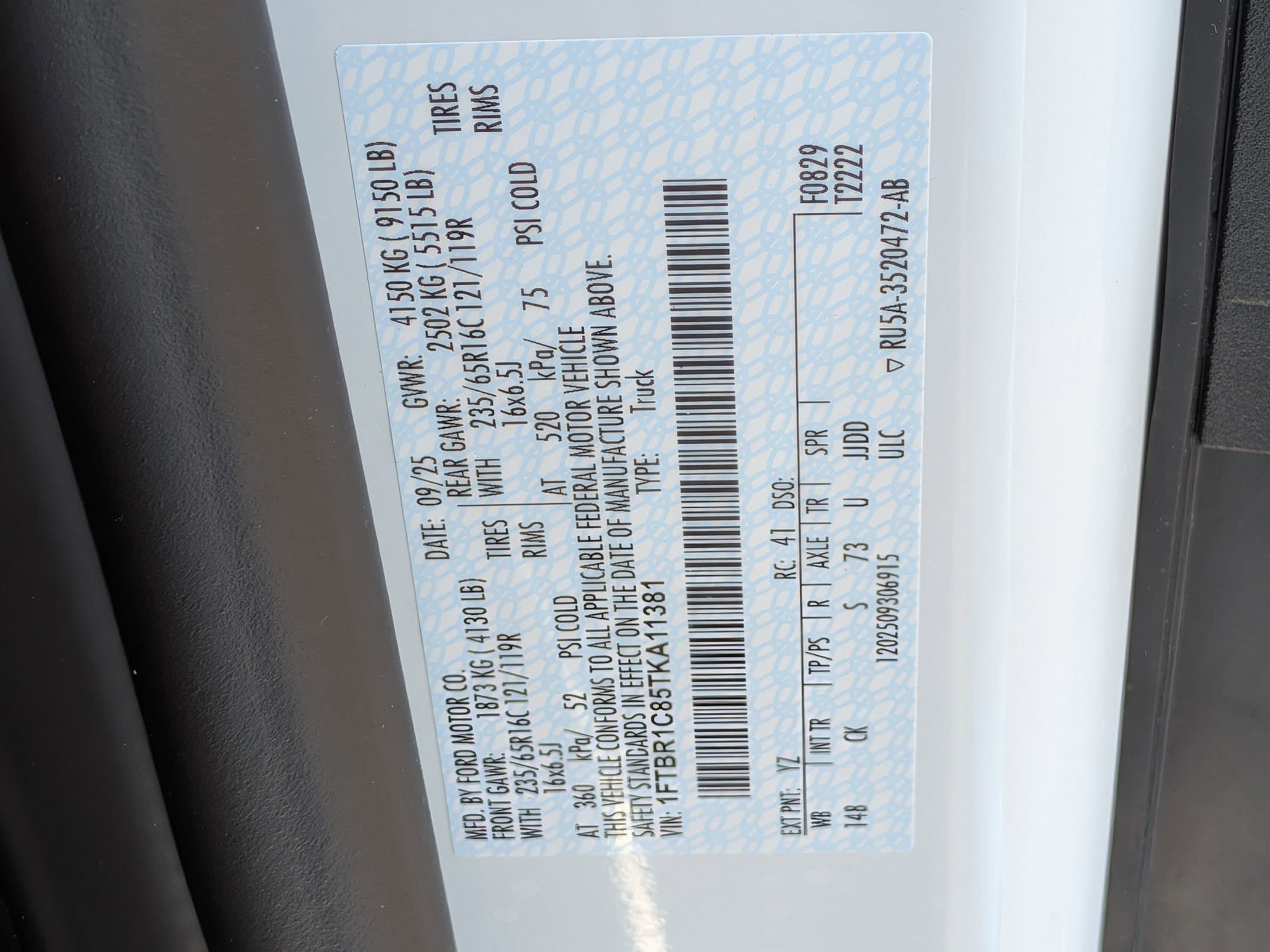 2026 FORD TRANSIT - Image 27