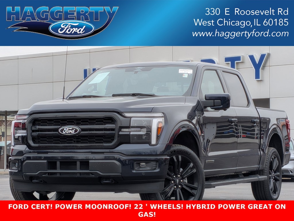 Certified 2025 Ford F-150 LARIAT 4WD SuperCrew 5.5 Box Crew Cab Pickup