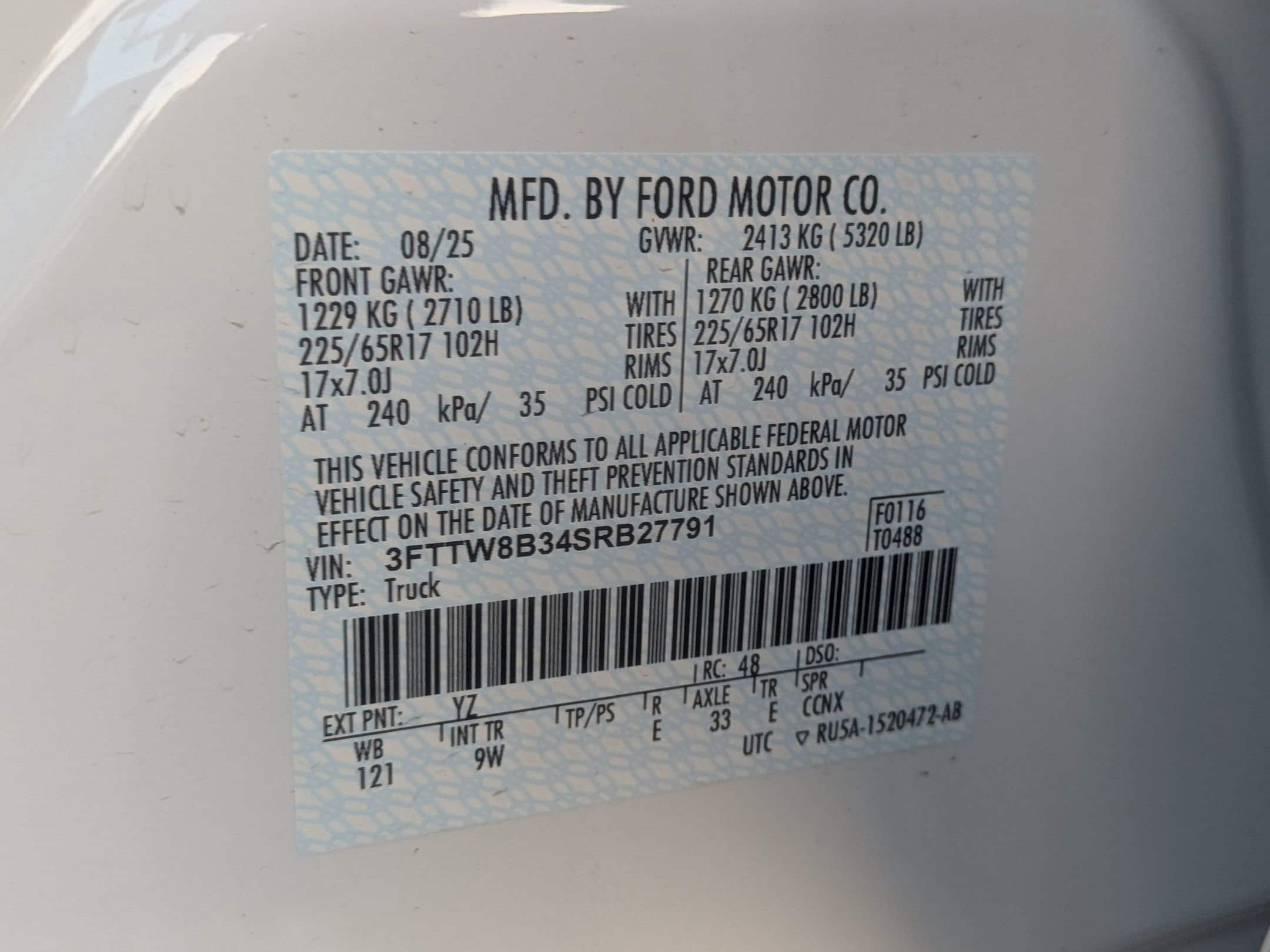 2025 FORD MAVERICK - Image 27