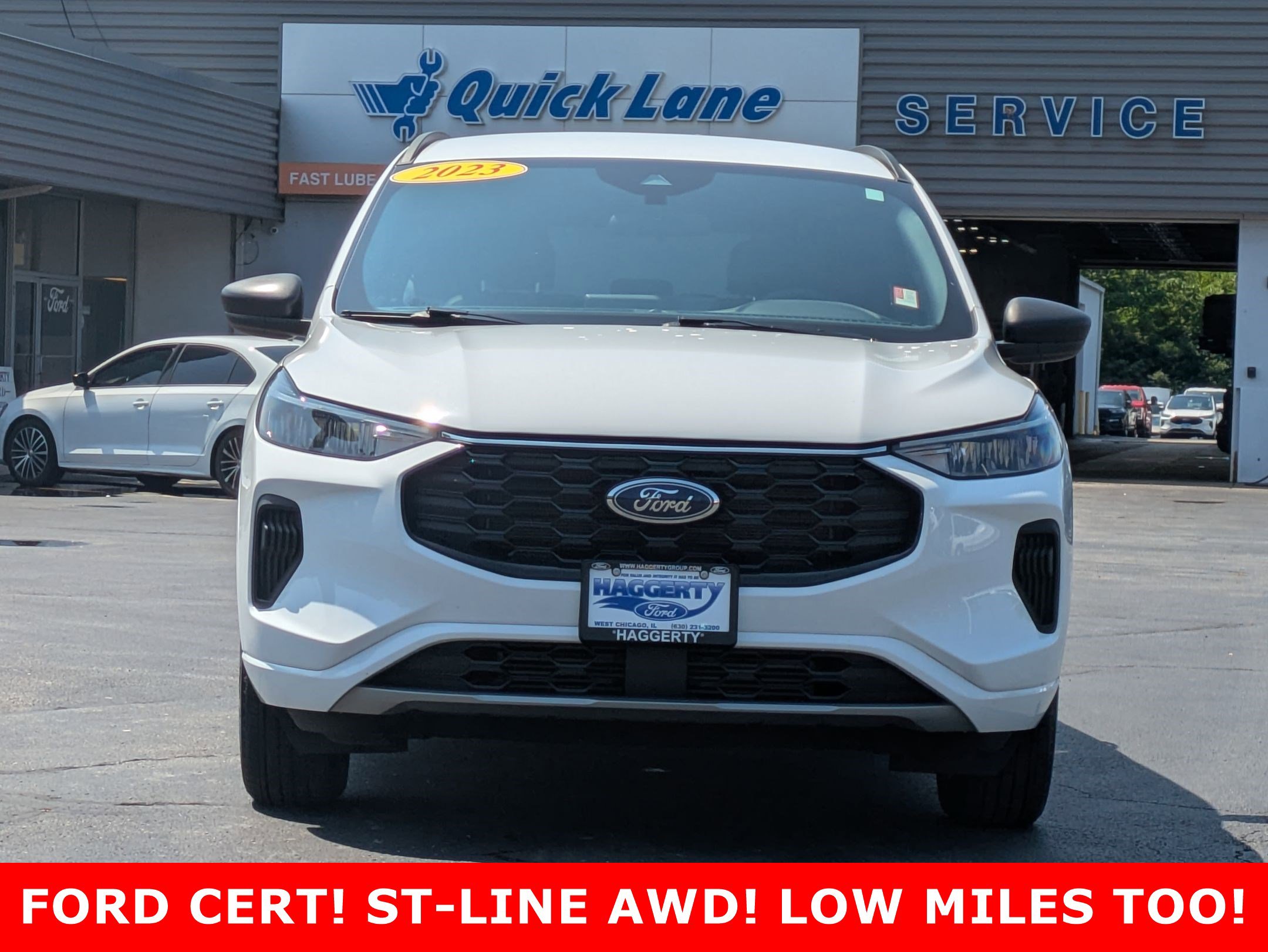Certified 2023 Ford Escape ST-Line with VIN 1FMCU9MN1PUA54238 for sale in West Chicago, IL
