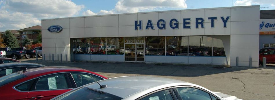 Haggerty Ford dealership near Glendale Heights, IL