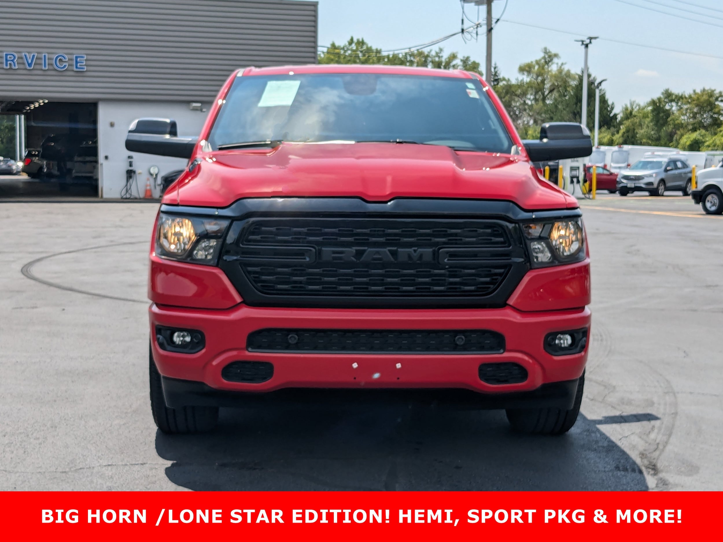 Used 2024 RAM Ram 1500 Pickup Big Horn/Lone Star with VIN 1C6SRFFT4RN225869 for sale in West Chicago, IL