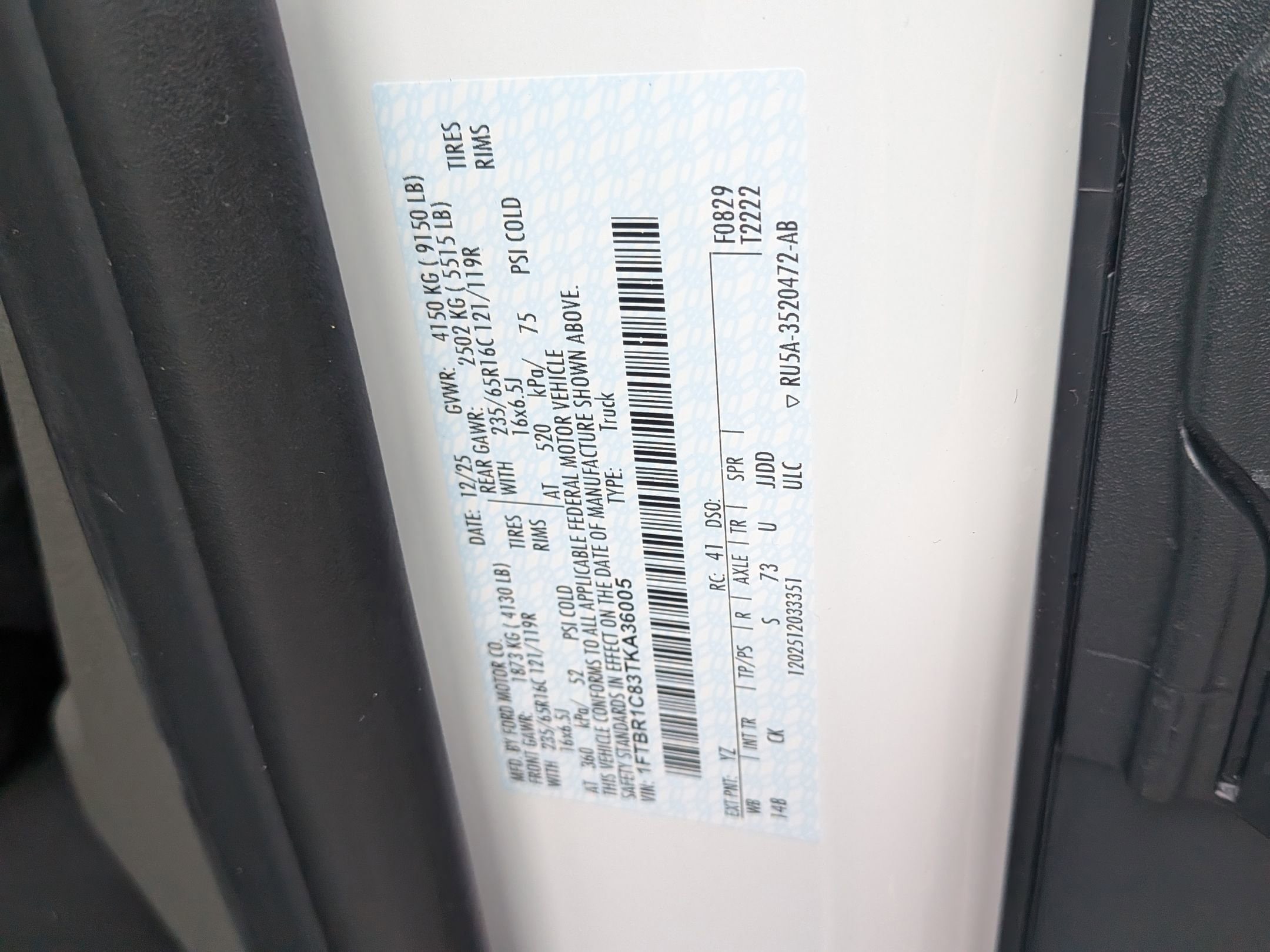 2026 FORD TRANSIT - Image 28