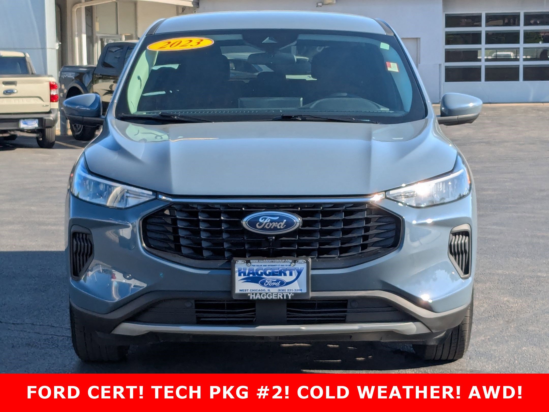 Certified 2023 Ford Escape Active with VIN 1FMCU9GN0PUA07438 for sale in West Chicago, IL