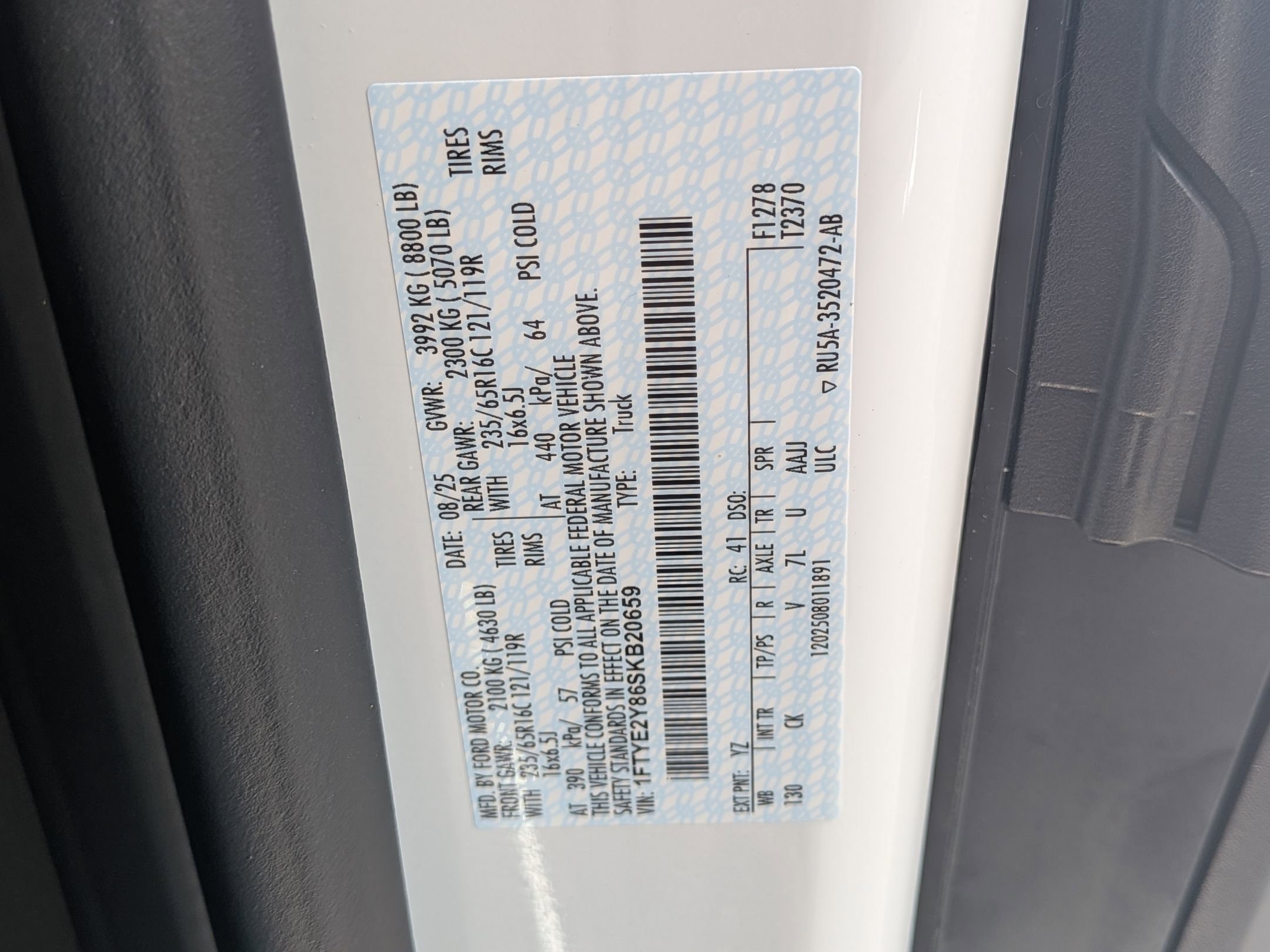 2025 FORD TRANSIT - Image 26