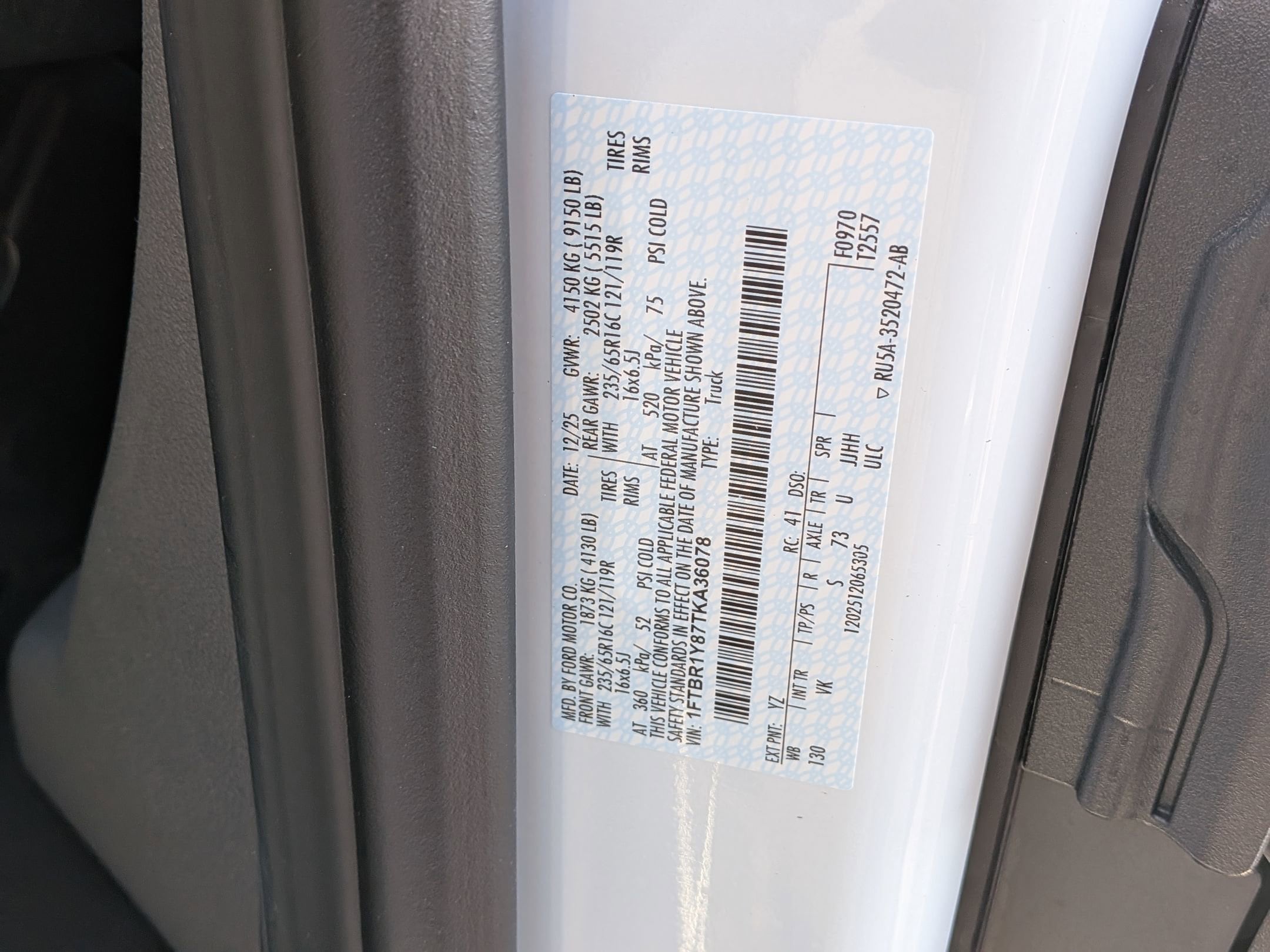 2026 FORD TRANSIT - Image 27