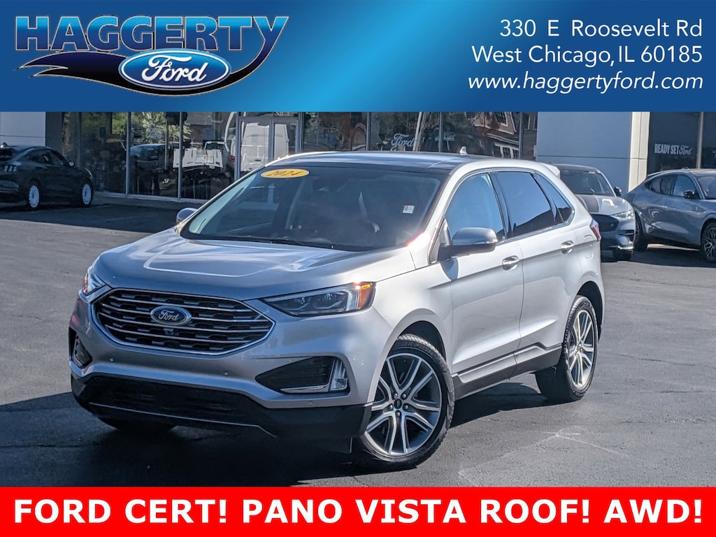 Certified 2024 Ford Edge Titanium AWD SUV