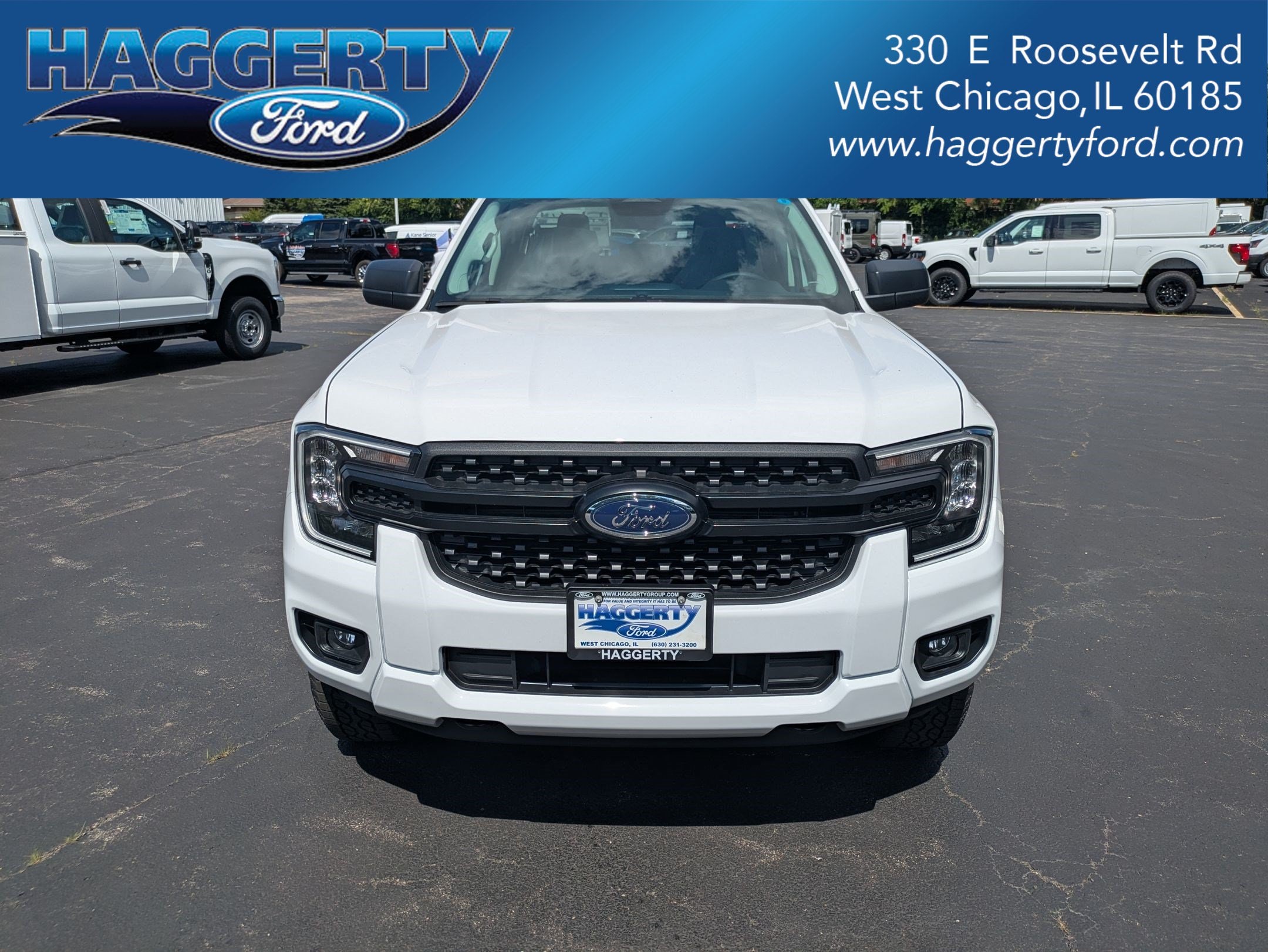 Oxford White 2026 Ford Ranger Pickup Truck Four-Wheel Drive Automatic