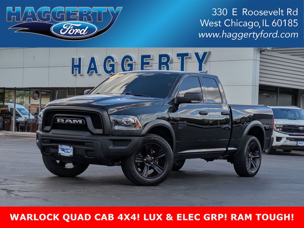 Used 2022 Ram 1500 Classic Warlock 4x4 Quad Cab 64 Box Crew Cab Pickup