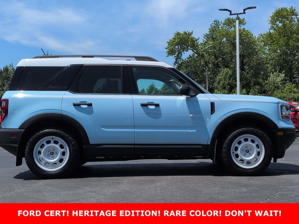Certified 2024 Ford Bronco Sport Heritage 4x4 SUV