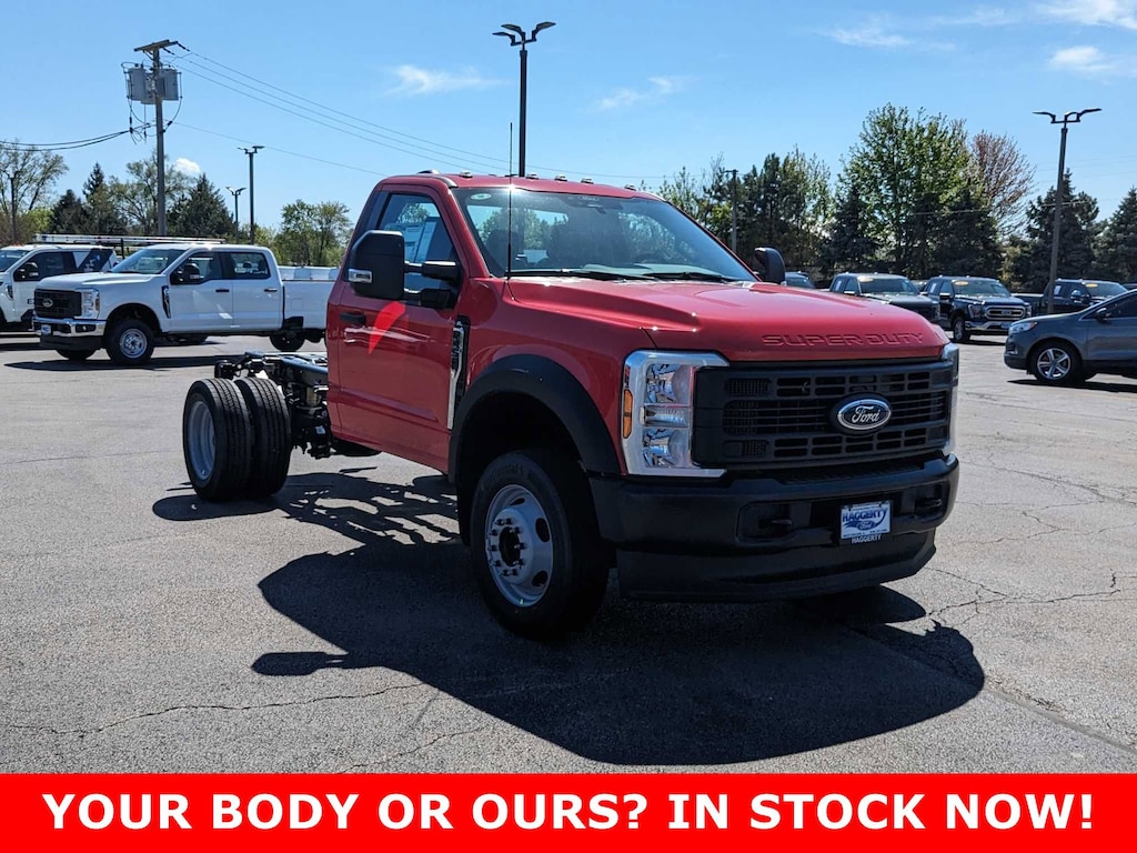 New 2024 Ford Super Duty F-450 DRW XL 2WD Reg Cab 145 WB 60 CA XL 2WD Reg Cab 145 WB 60 CA
