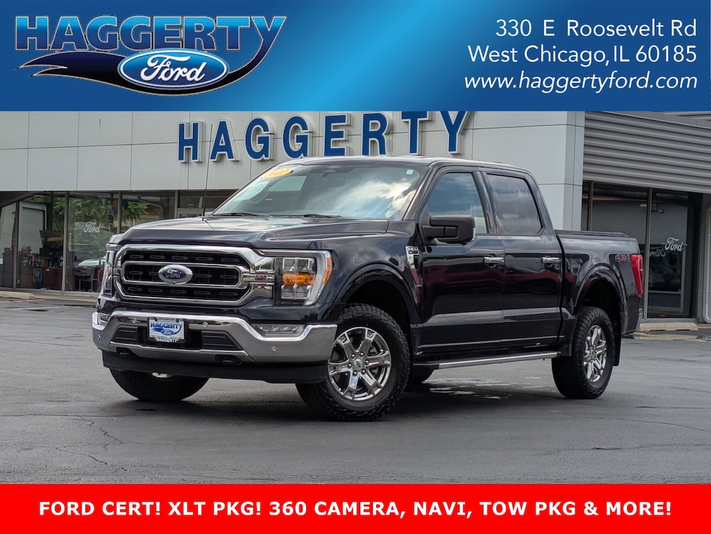 Certified 2022 Ford F-150 XLT 4WD SuperCrew 5.5 Box Crew Cab Pickup