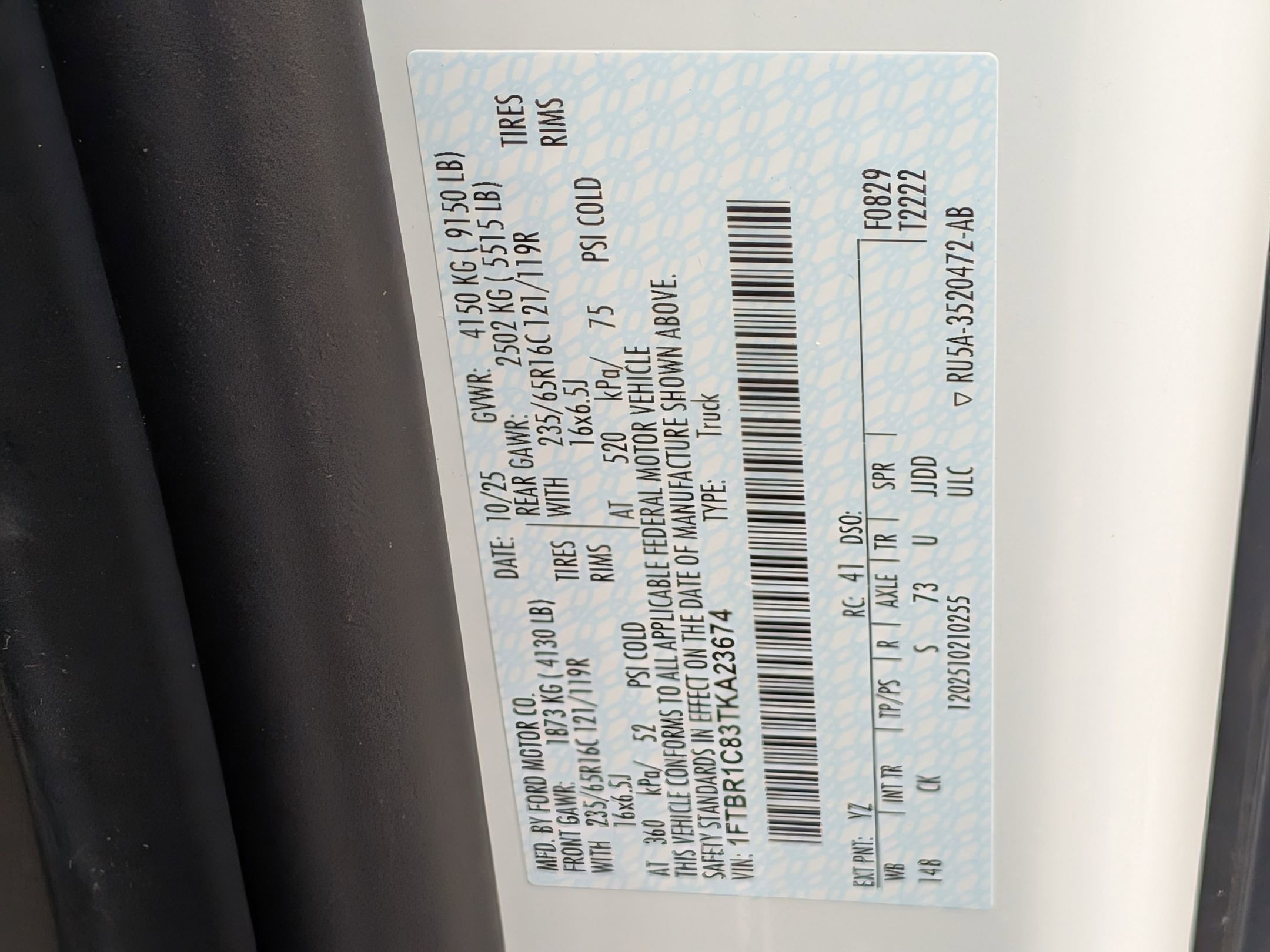 2026 FORD TRANSIT - Image 28