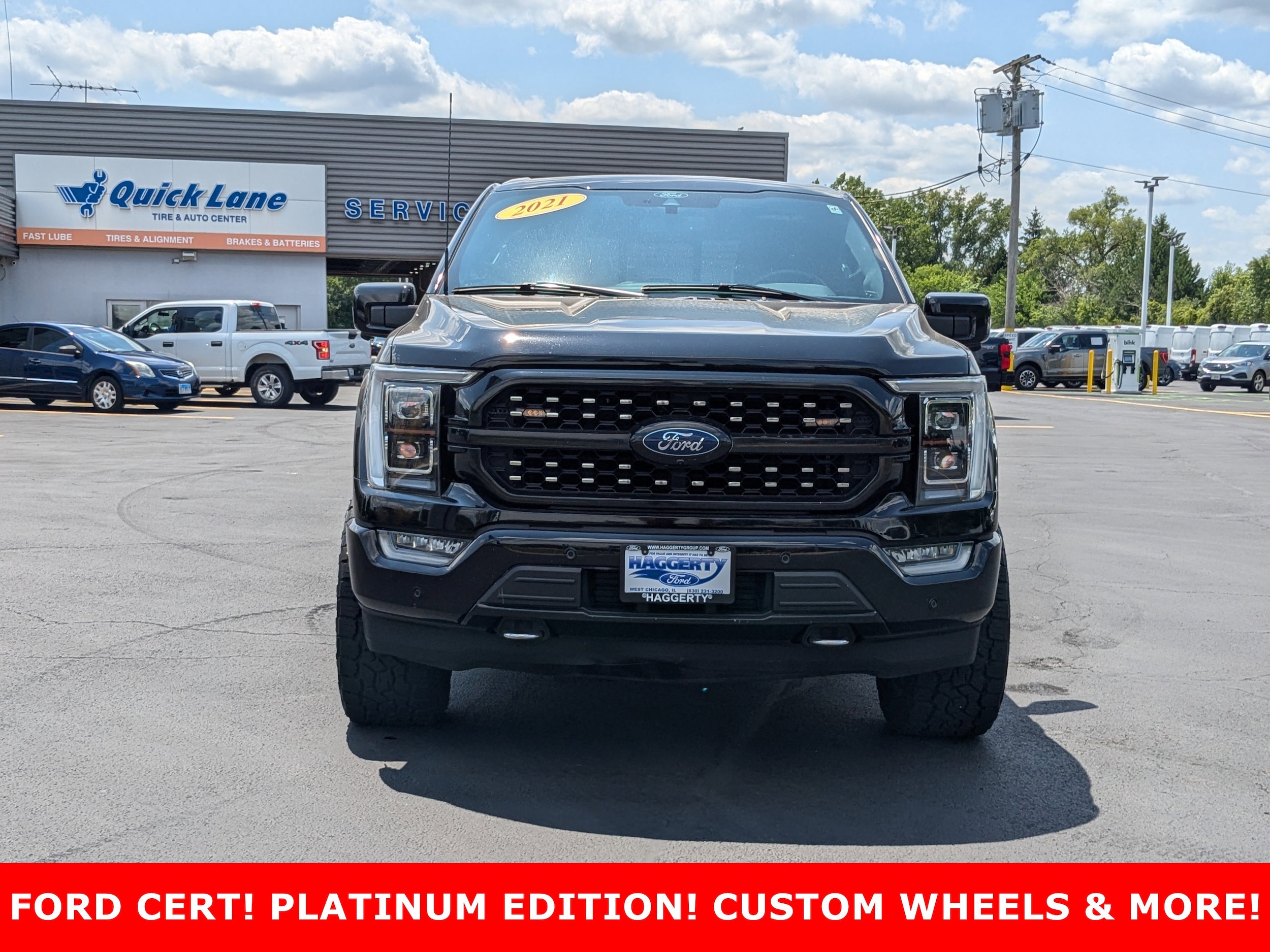 Used 2021 Ford F-150 Platinum with VIN 1FTFW1E89MFA46846 for sale in West Chicago, IL