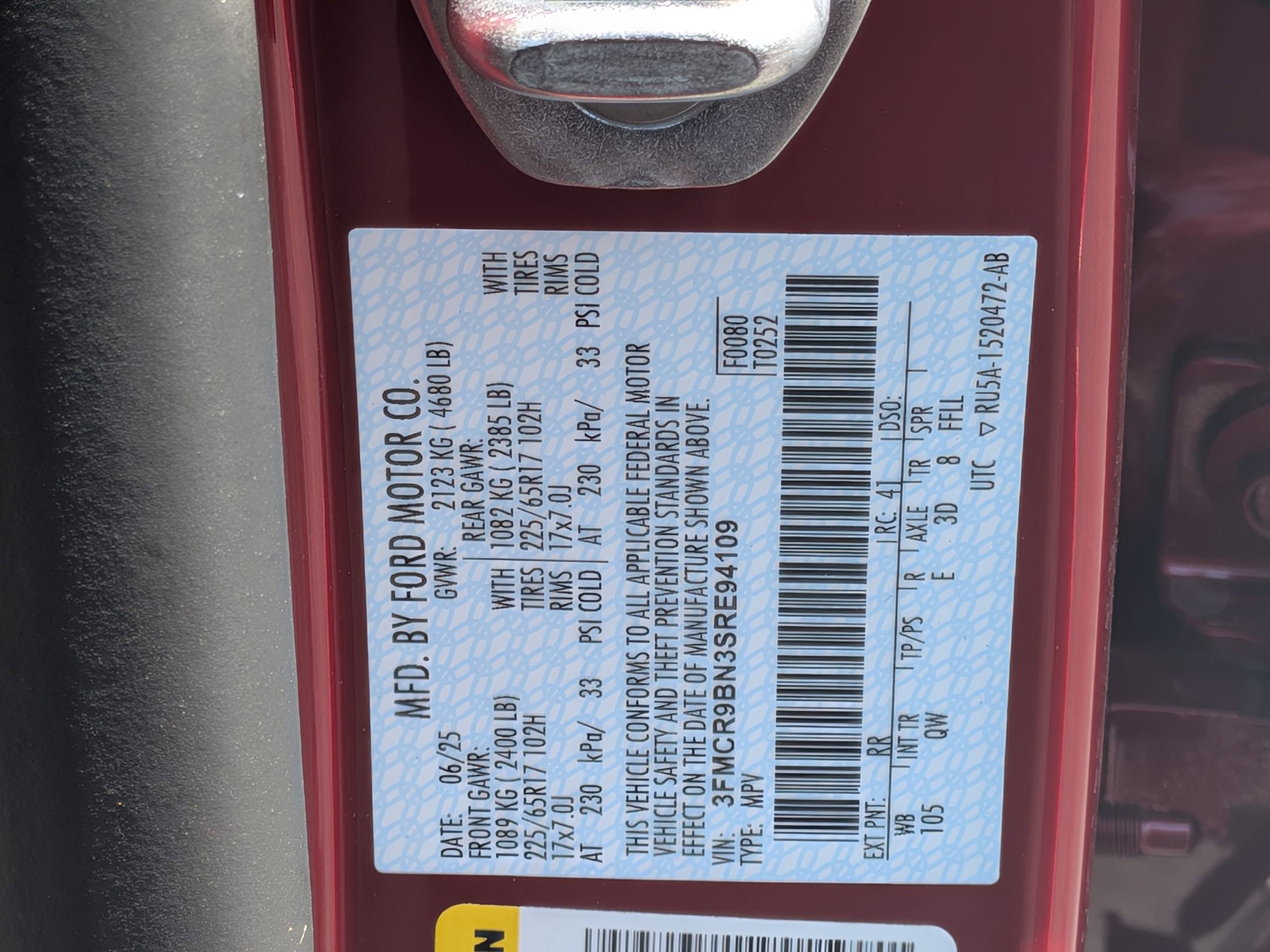 2025 FORD BRONCO SPORT - Image 31