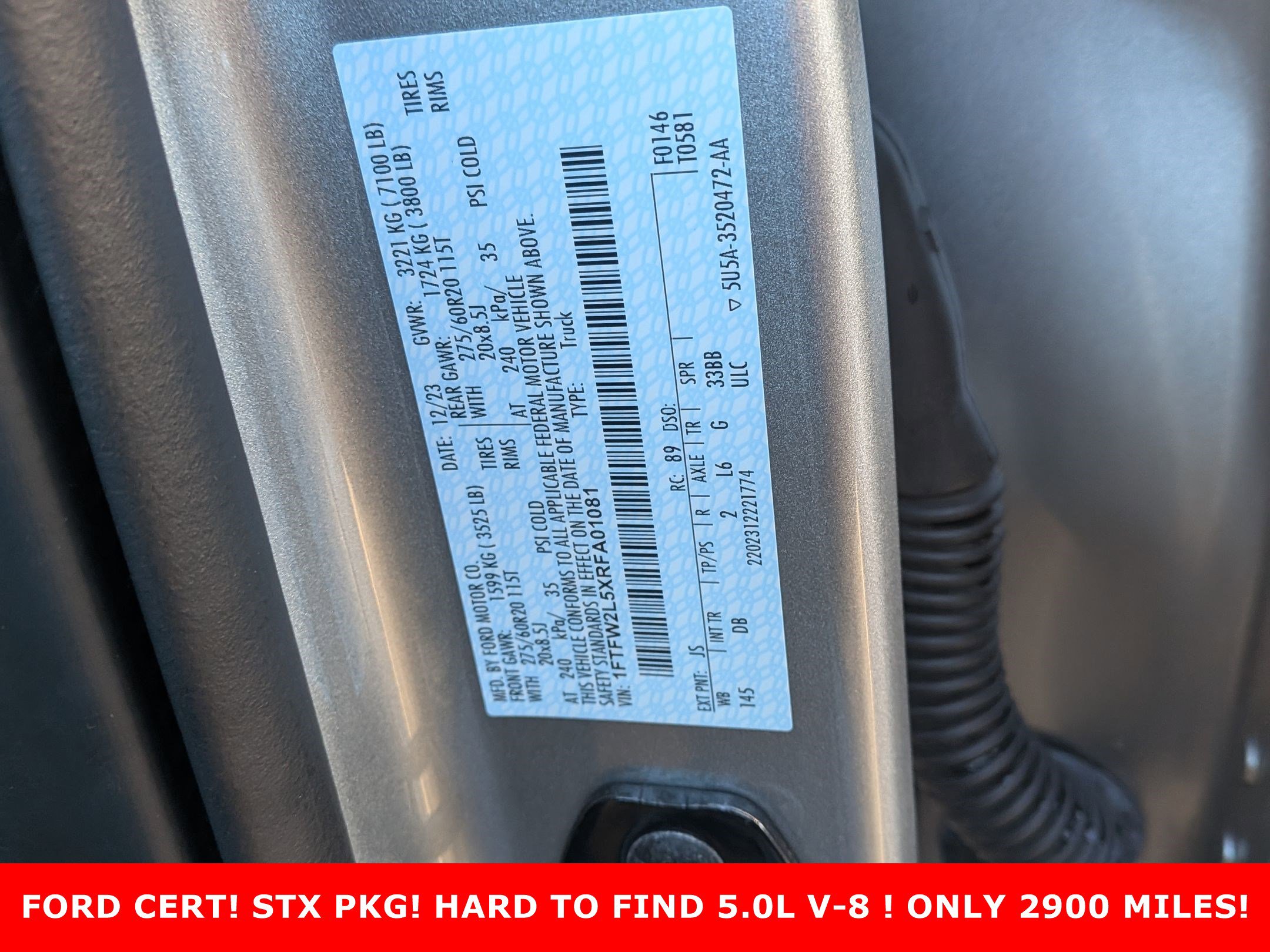 2024 FORD F-150 - Image 28