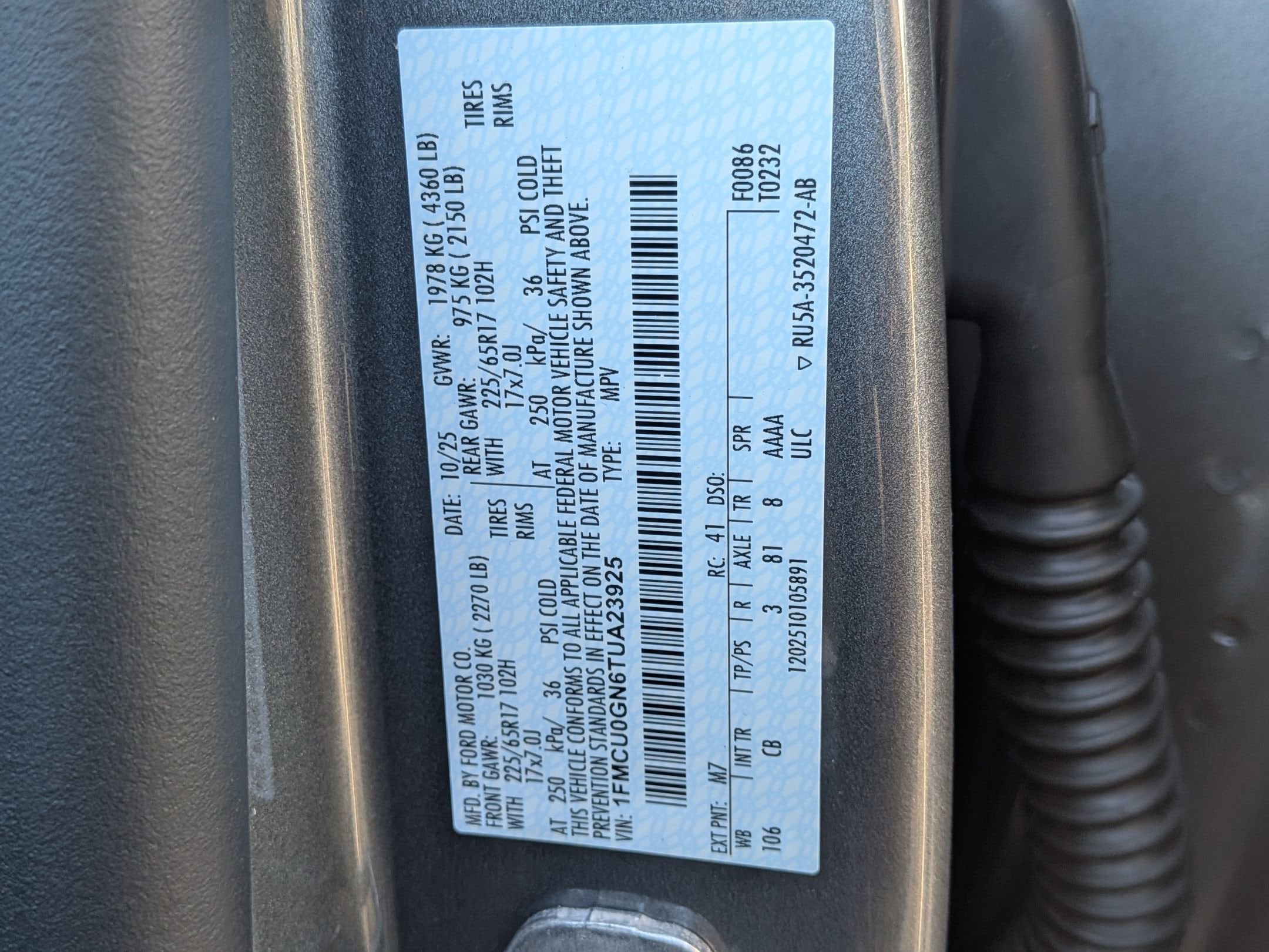 2026 FORD ESCAPE - Image 28