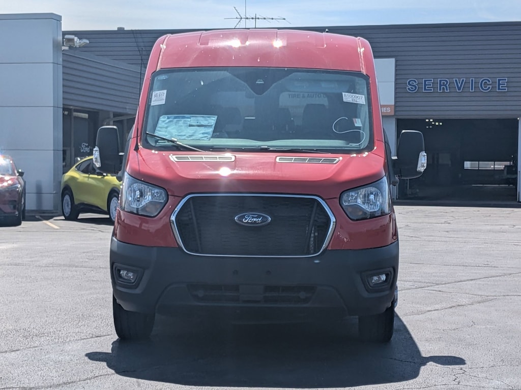 Certified 2024 Ford Transit Passenger Wagon T-350 148 Med Roof XL AWD Full-size Passenger Van