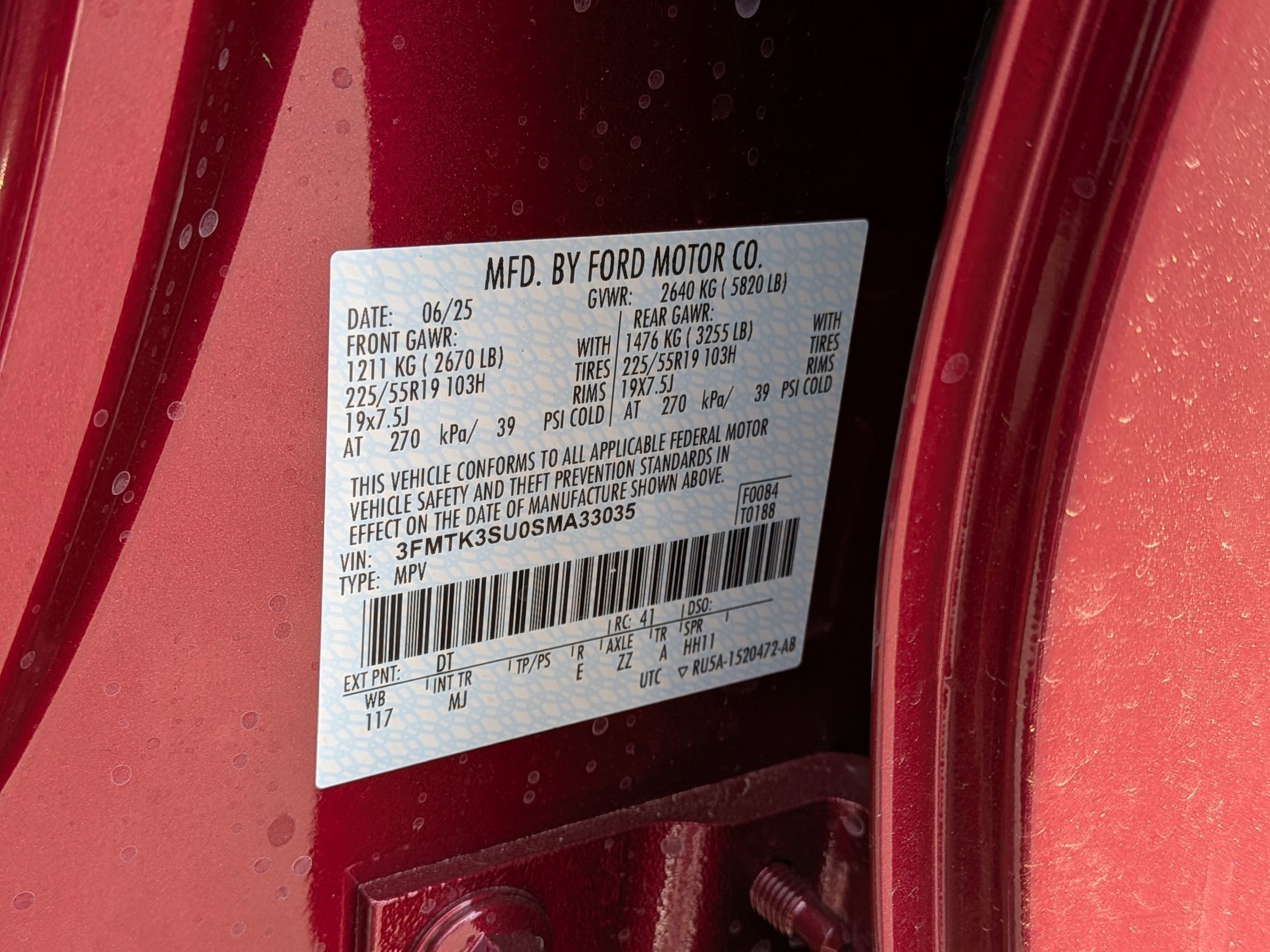 2025 FORD MUSTANG MACH-E - Image 27