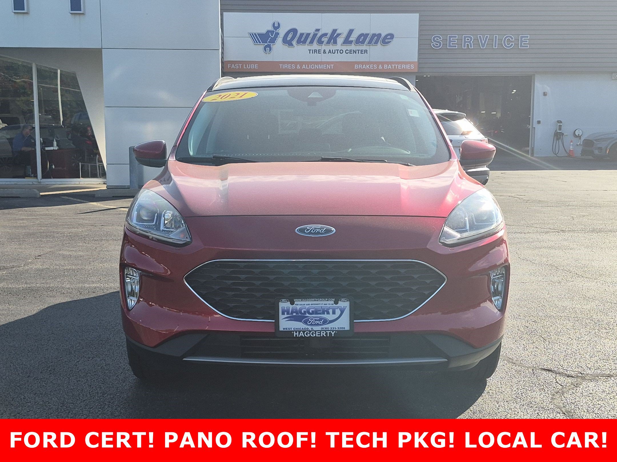 Certified 2021 Ford Escape SEL with VIN 1FMCU9H67MUB19012 for sale in West Chicago, IL