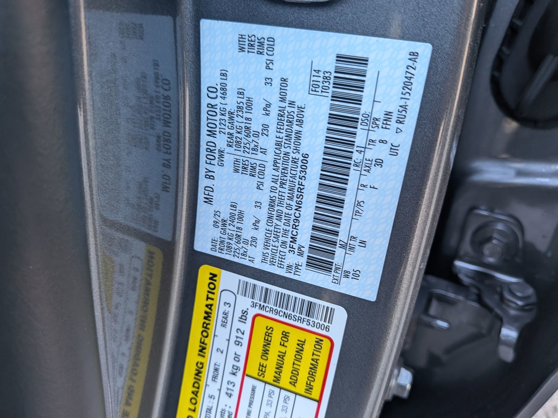 2025 FORD BRONCO SPORT - Image 28