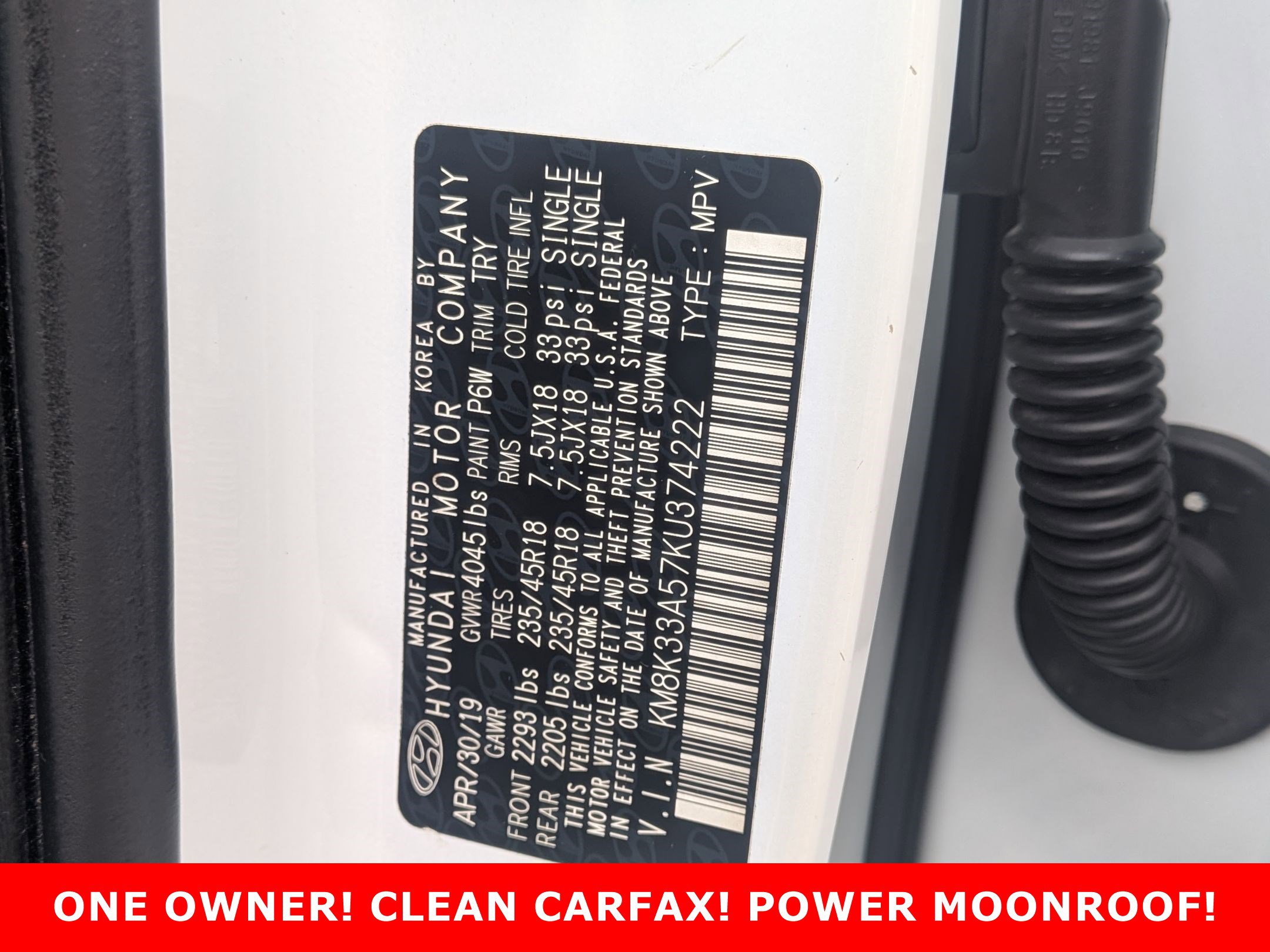 2019 HYUNDAI KONA - Image 30