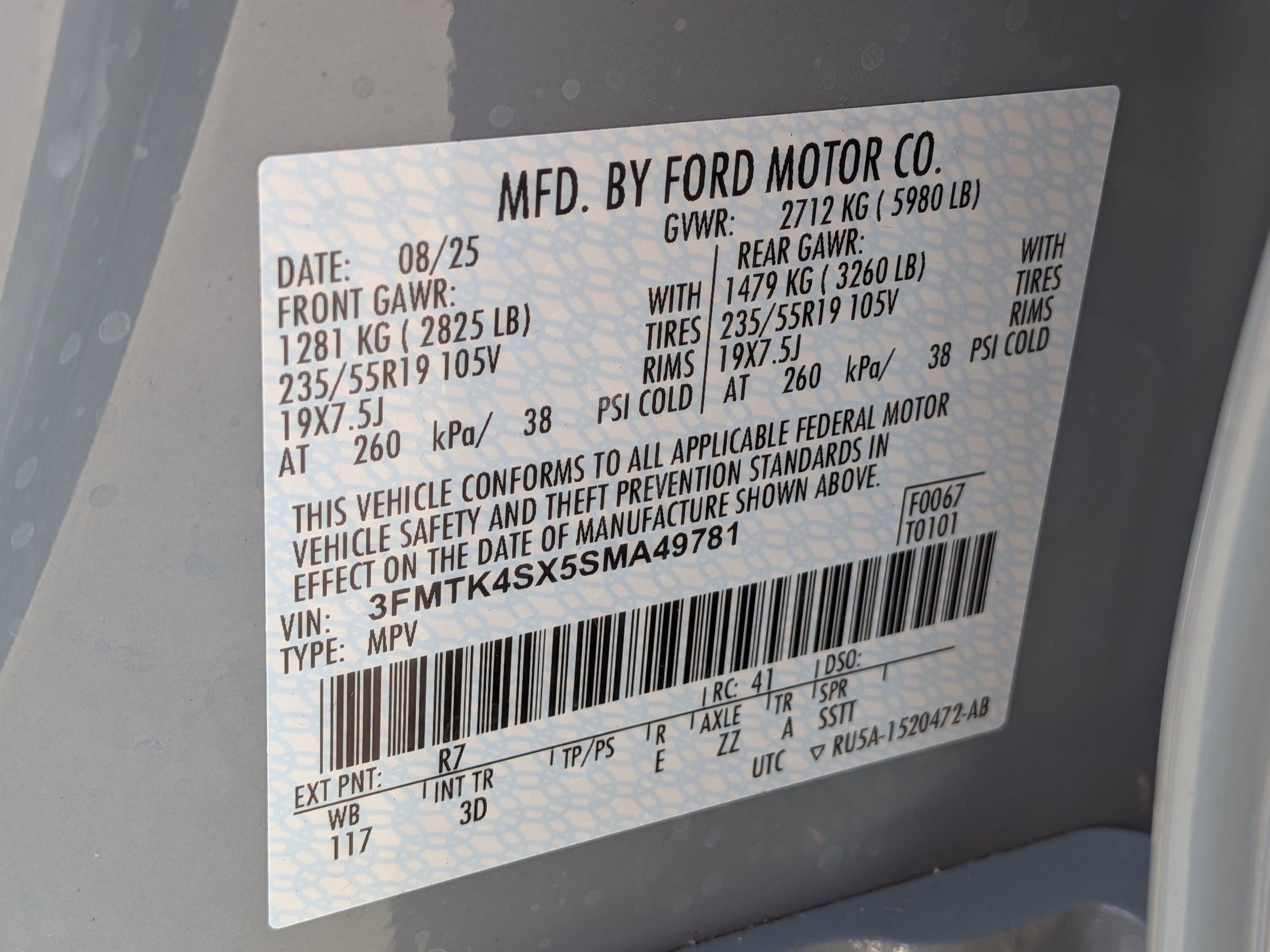 2025 FORD MUSTANG MACH-E - Image 28