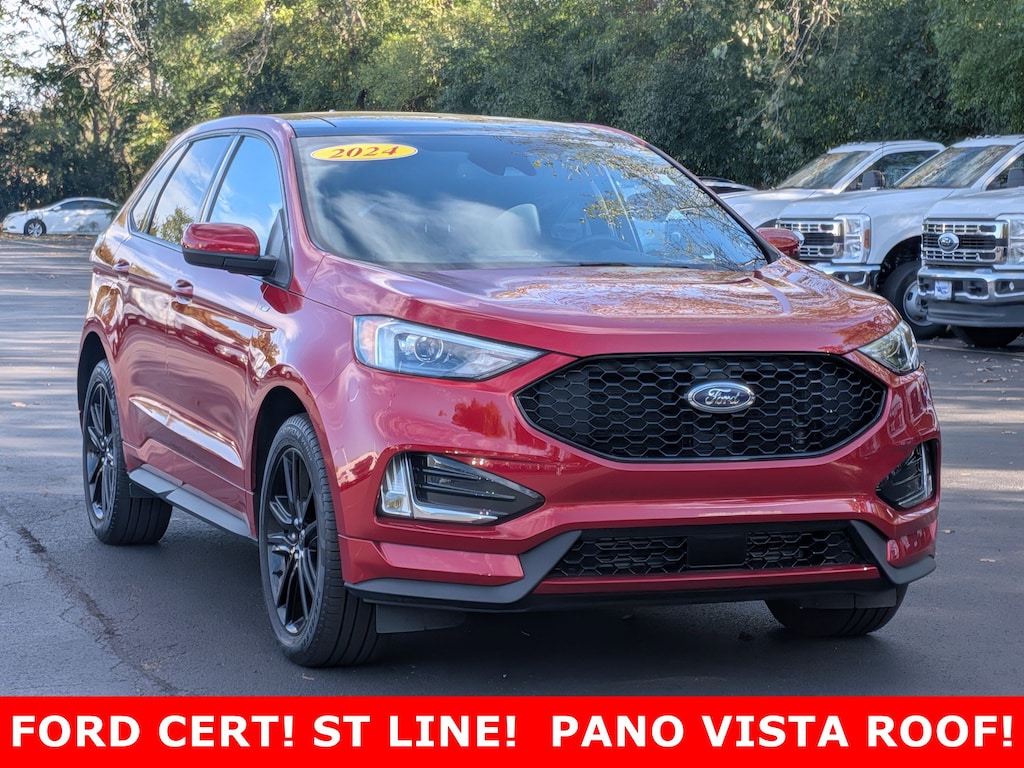 Certified 2024 Ford Edge ST-Line AWD SUV