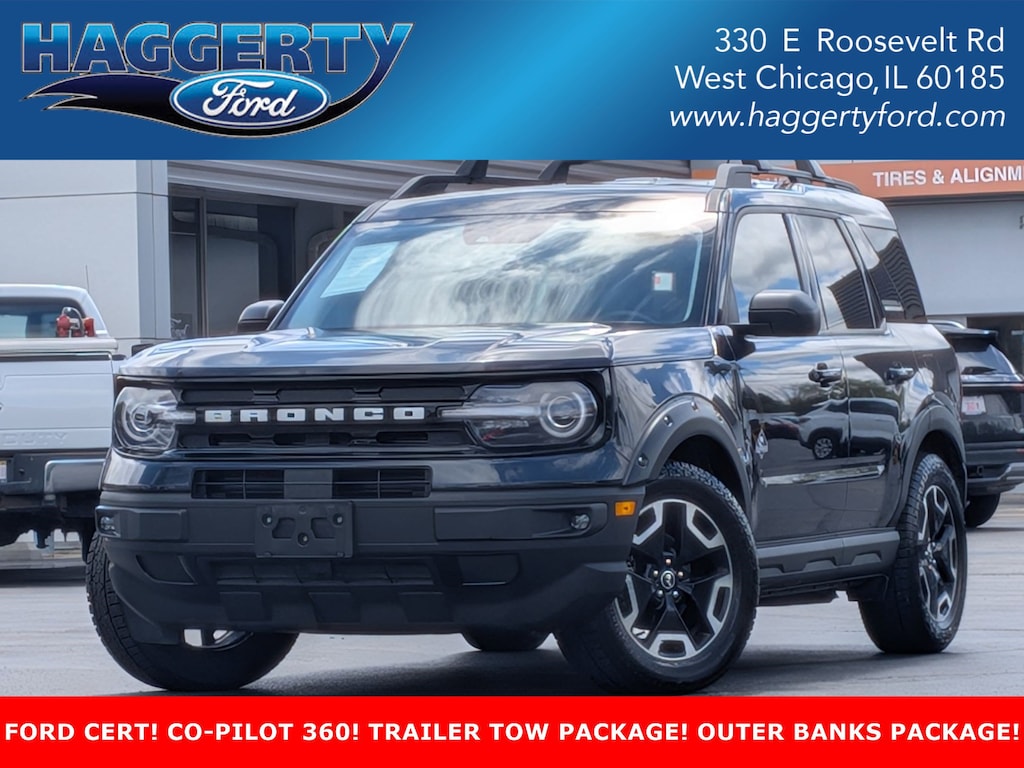 Certified 2021 Ford Bronco Sport Outer Banks 4x4 SUV