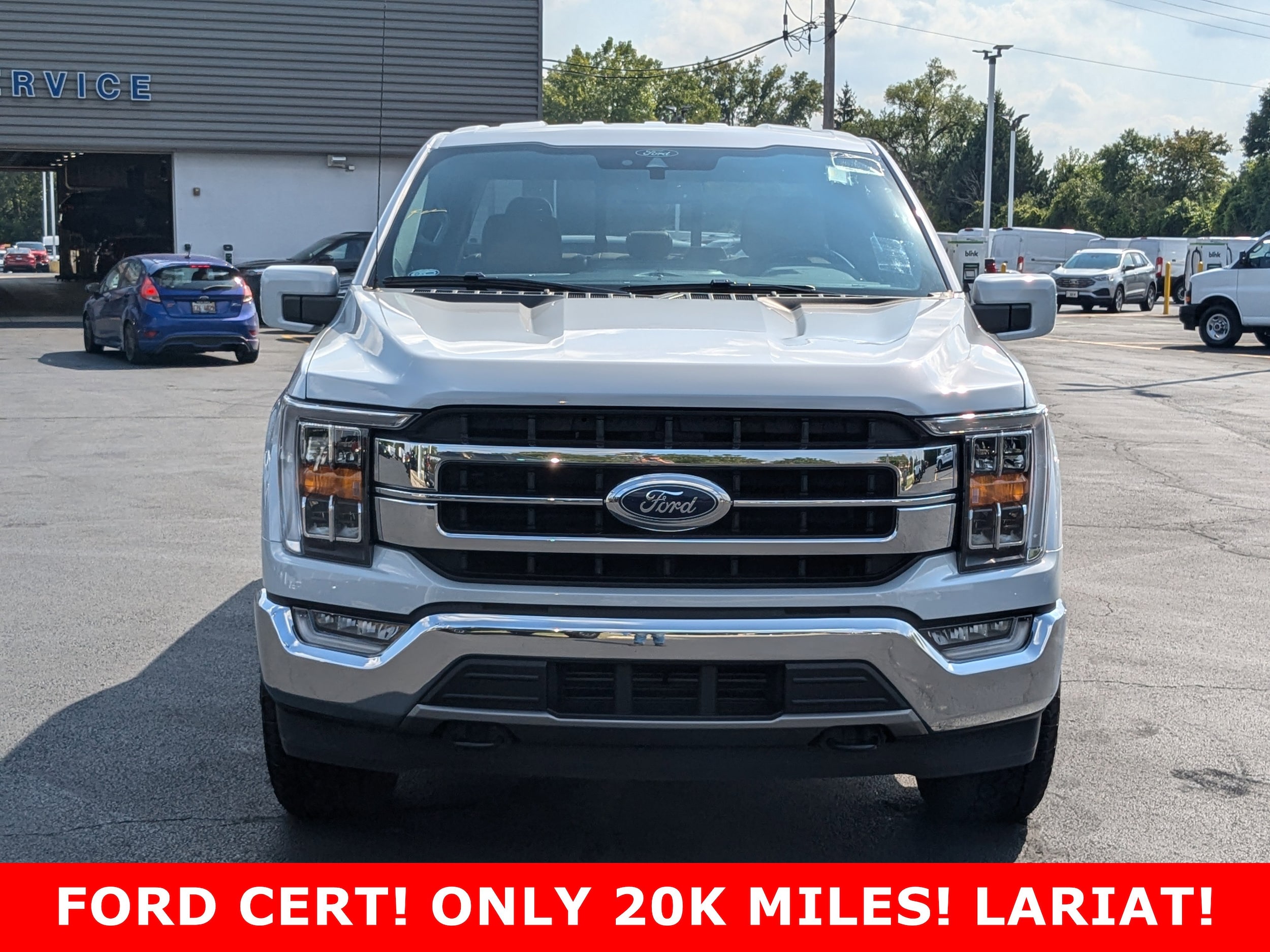 Certified 2021 Ford F-150 Lariat with VIN 1FTEX1EP0MKD02847 for sale in West Chicago, IL