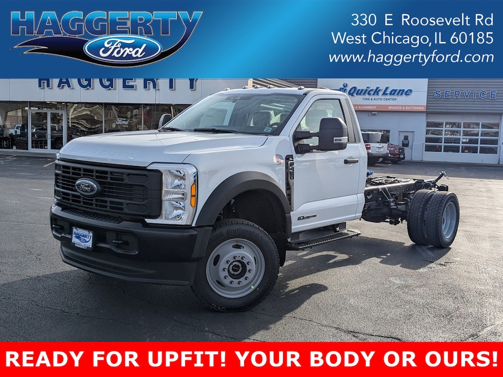 New 2024 Ford Super Duty F-450 DRW 4WD Reg Cab 169 WB 84 CA F450 4X4 CHASSIS CAB DRW/169