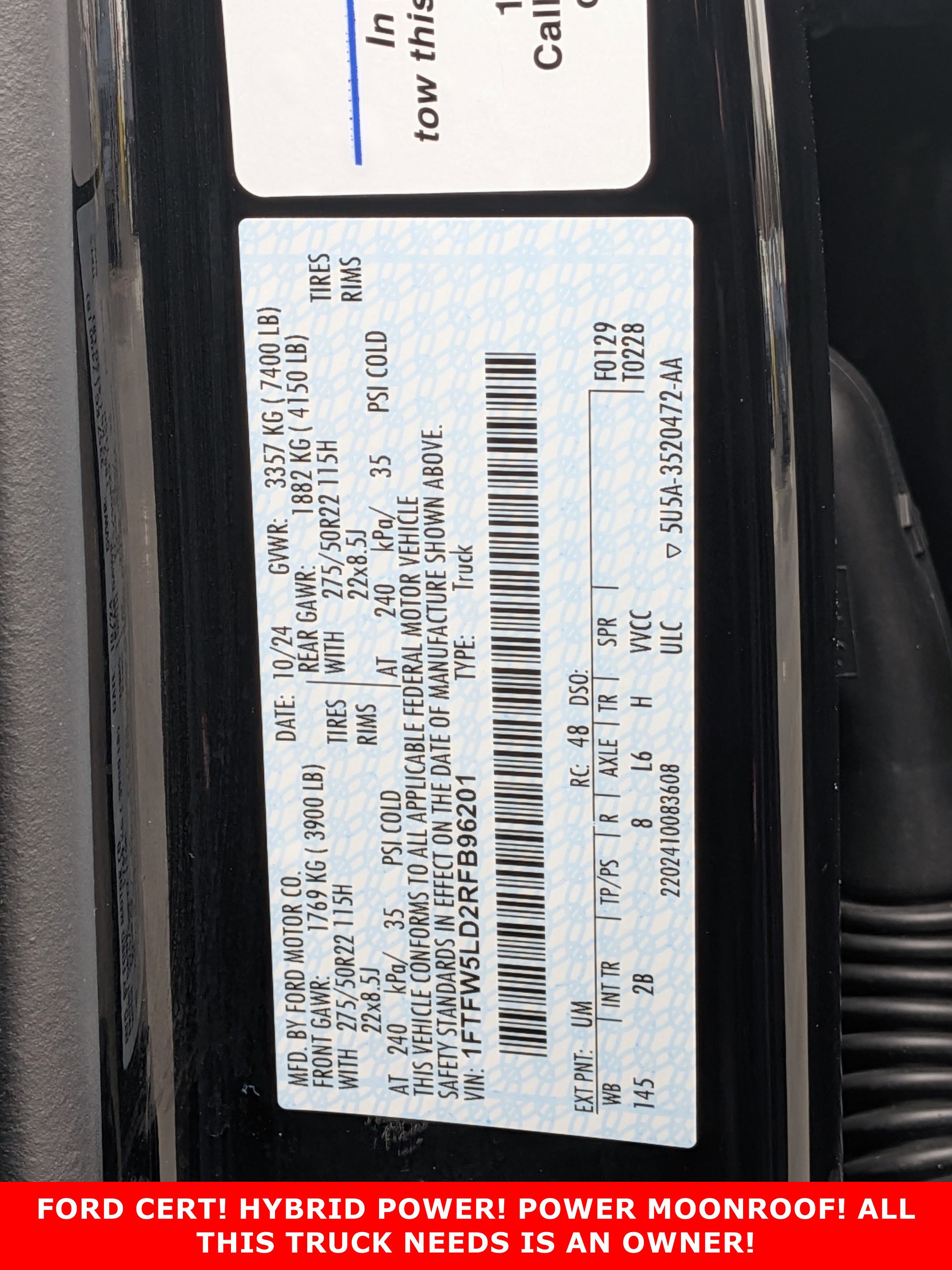 2024 FORD F-150 - Image 30