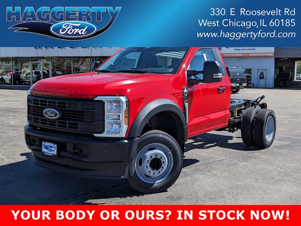 New 2024 Ford Super Duty F-450 DRW XL 2WD Reg Cab 145 WB 60 CA XL 2WD Reg Cab 145 WB 60 CA