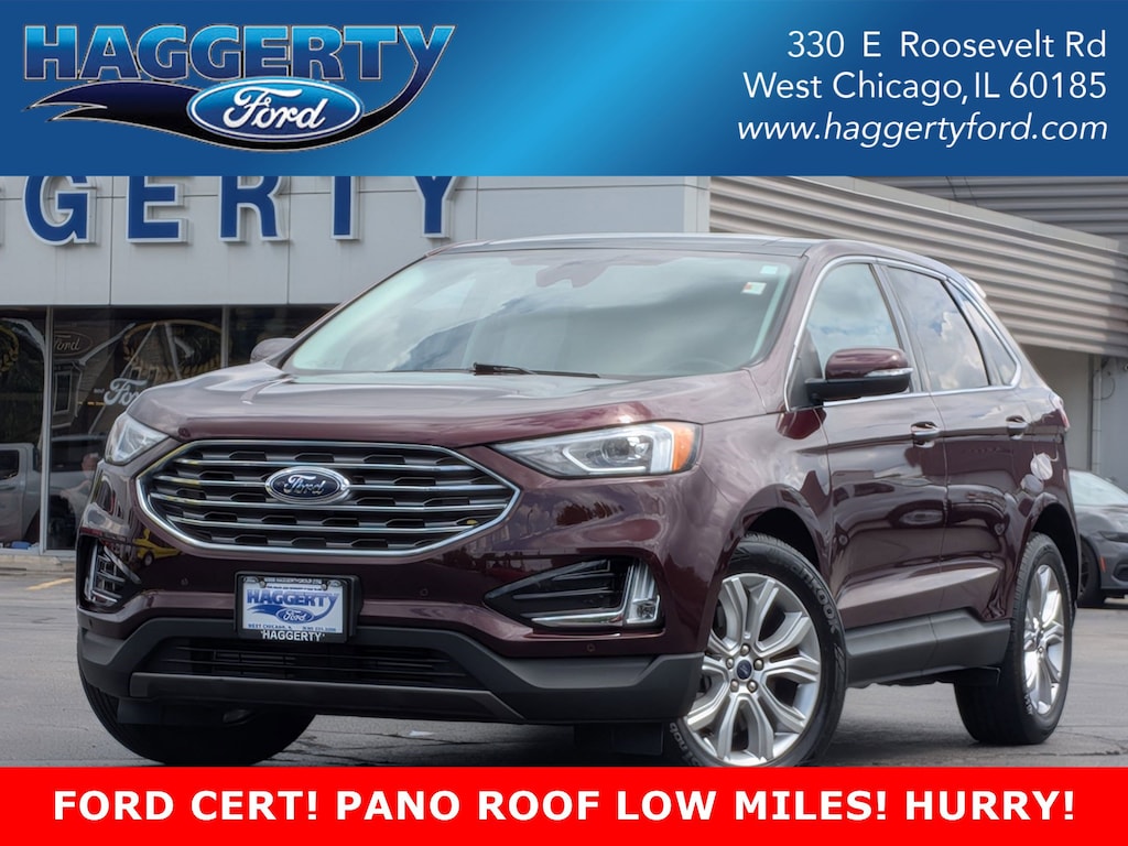 Certified 2021 Ford Edge Titanium AWD SUV