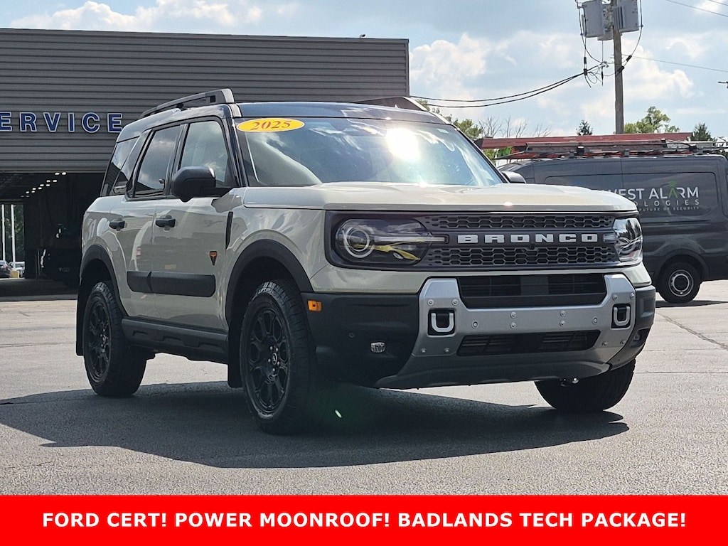 Certified 2025 Ford Bronco Sport Badlands 4x4 SUV