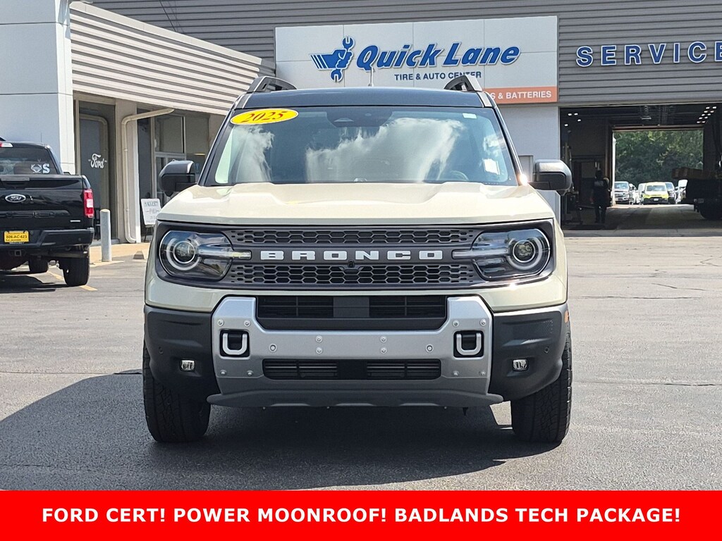Certified 2025 Ford Bronco Sport Badlands 4x4 SUV