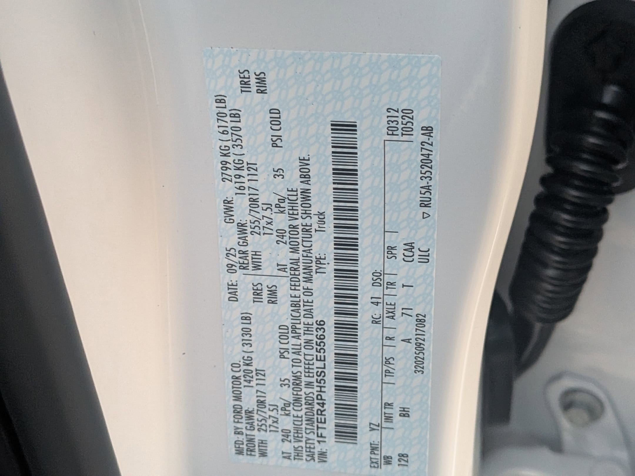 2025 FORD RANGER - Image 27