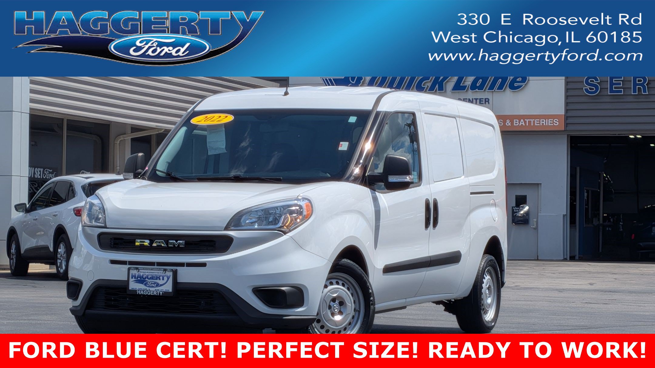 Bright White 2022 RAM ProMaster City Passenger Wagon FWD Van Front-Wheel Drive Automatic