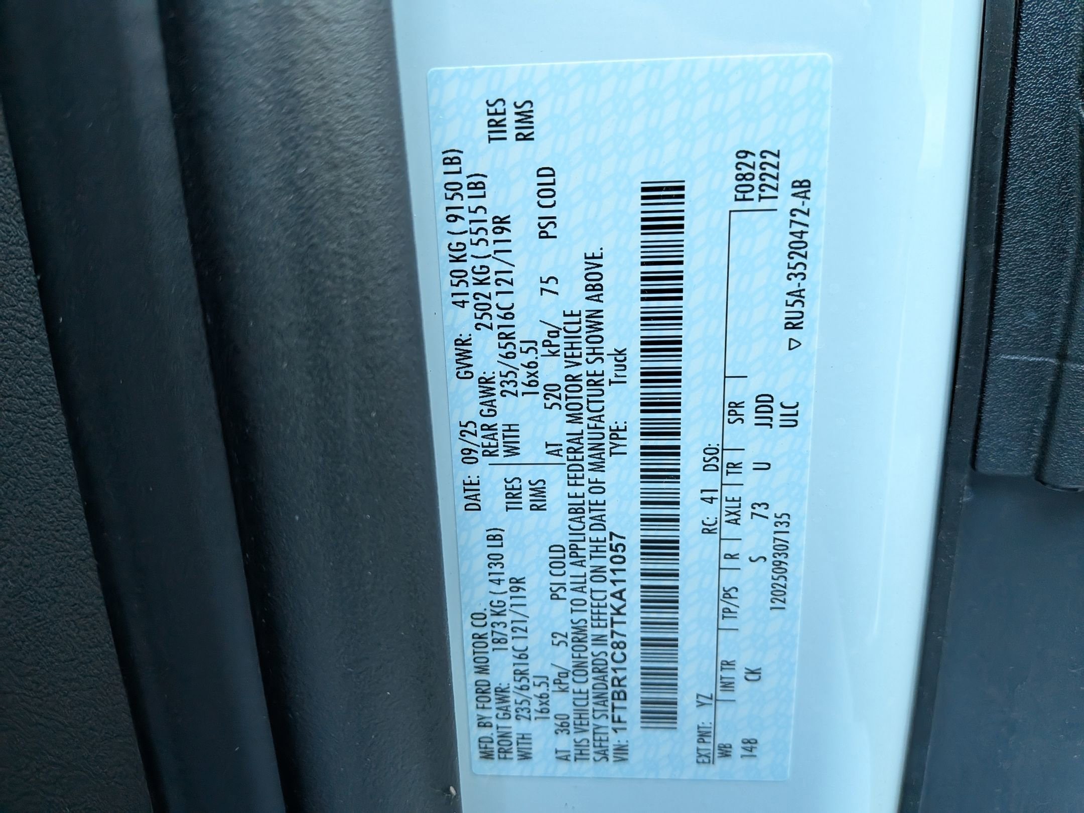 2026 FORD TRANSIT - Image 27