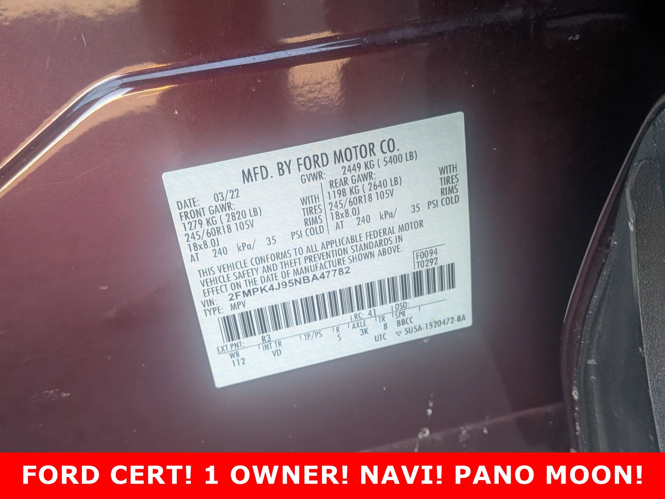 2022 FORD EDGE - Image 30